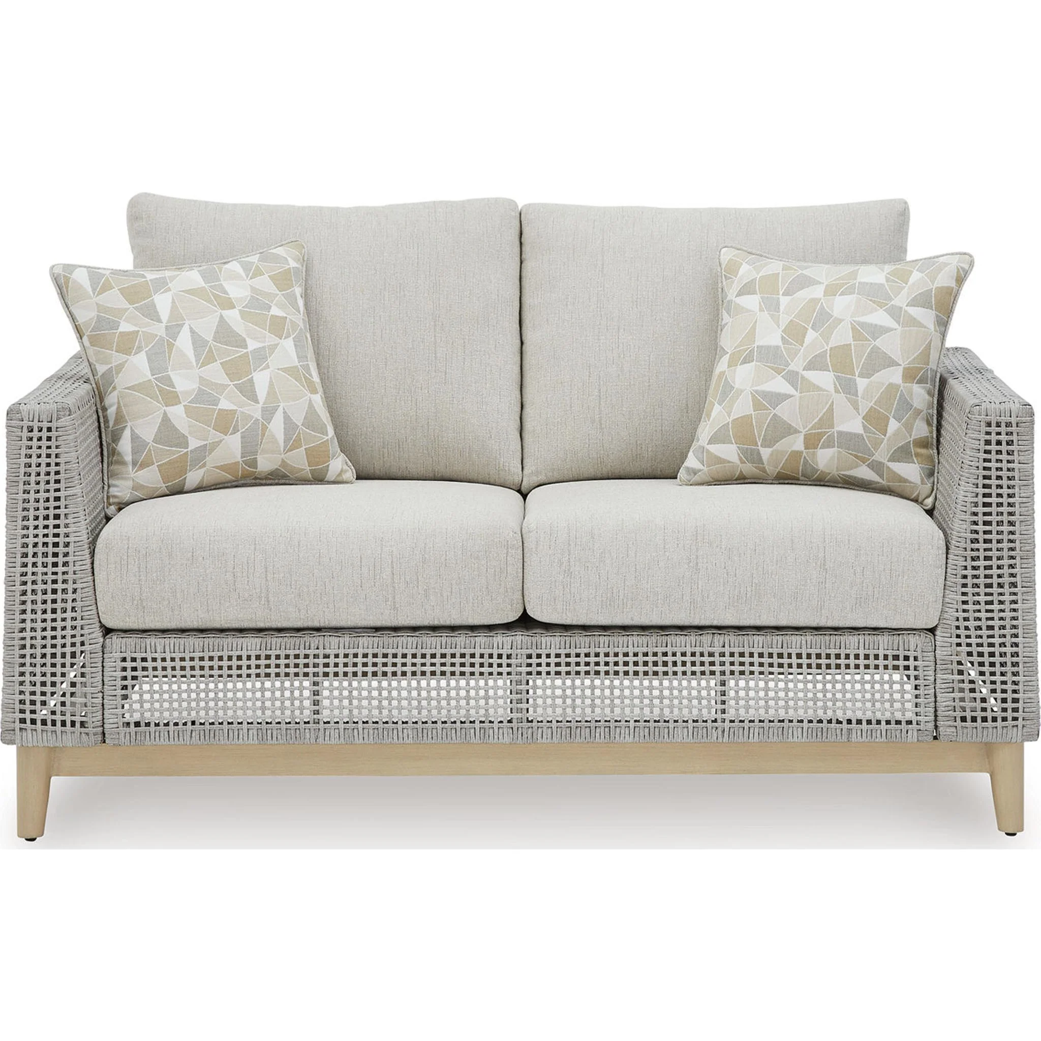 Seton Creek Outdoor Loveseat with Cushion