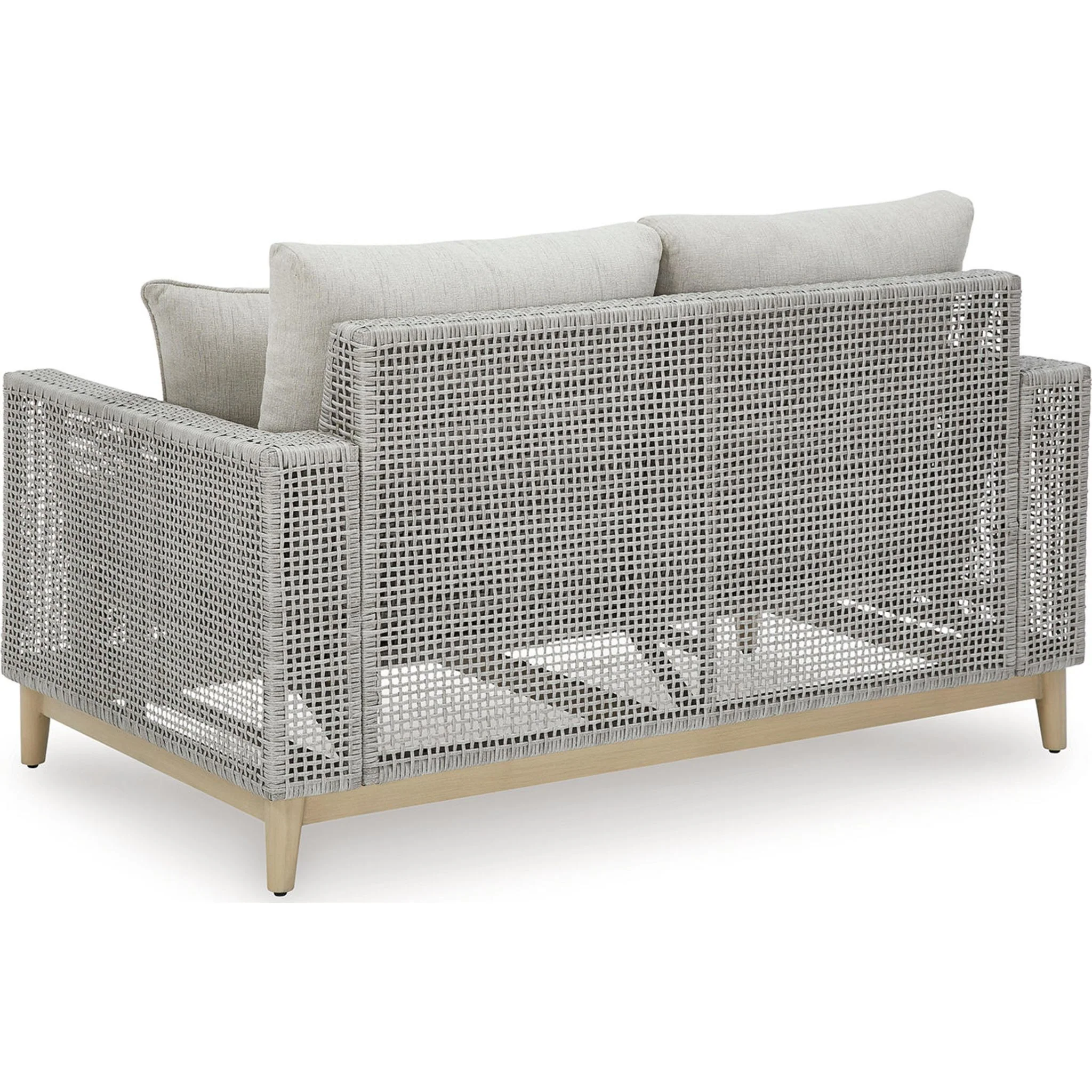 Seton Creek Outdoor Loveseat with Cushion - Image 33