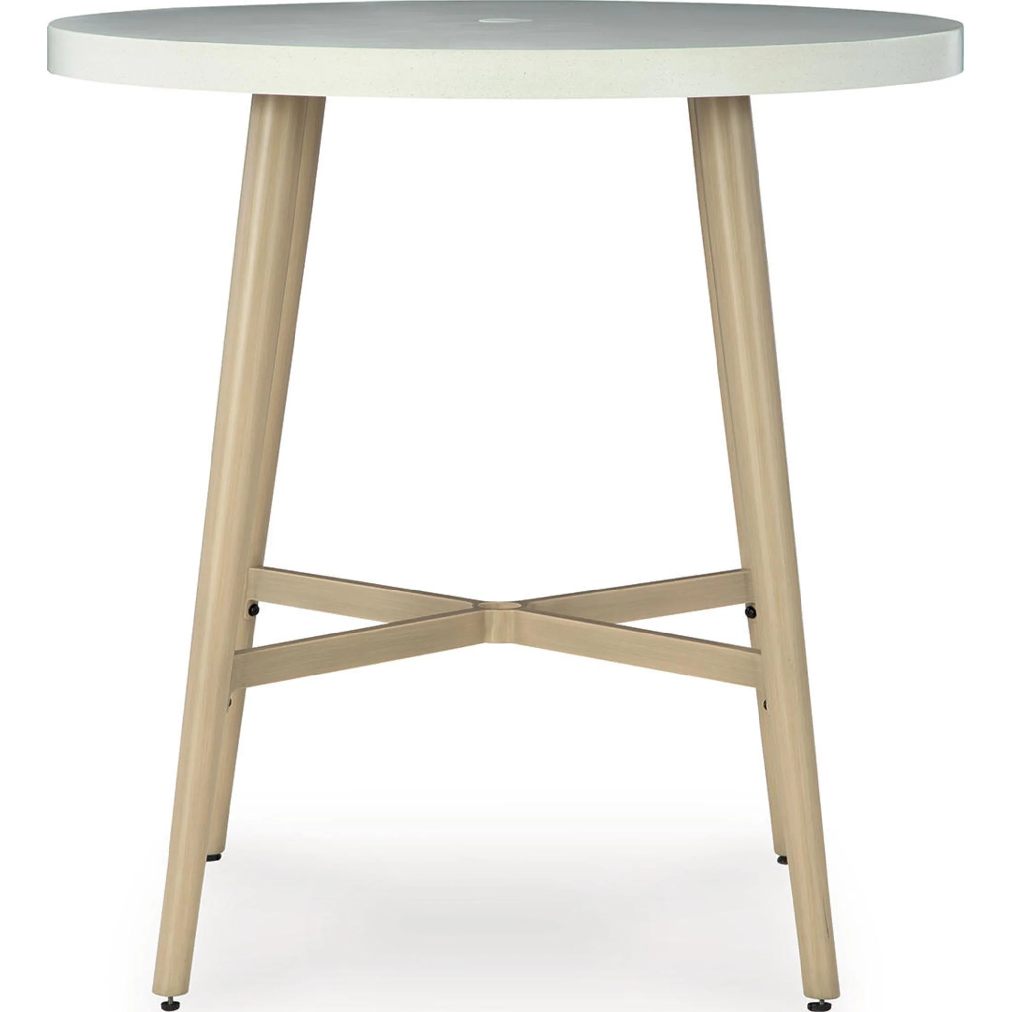 Seton Creek Outdoor Round Bar Table - Image 3