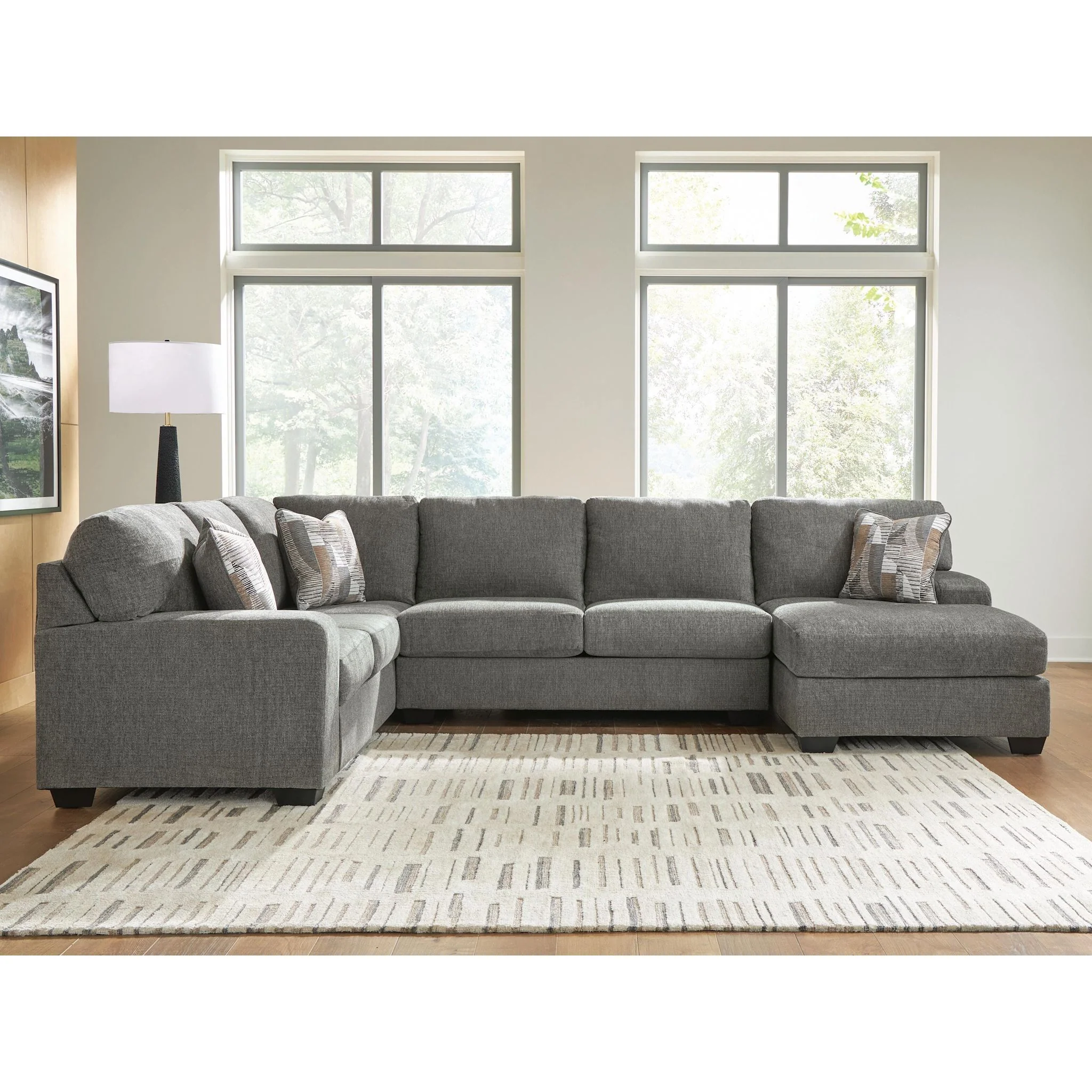 Newellen 3 Piece Sectional with Chaise - Image 13