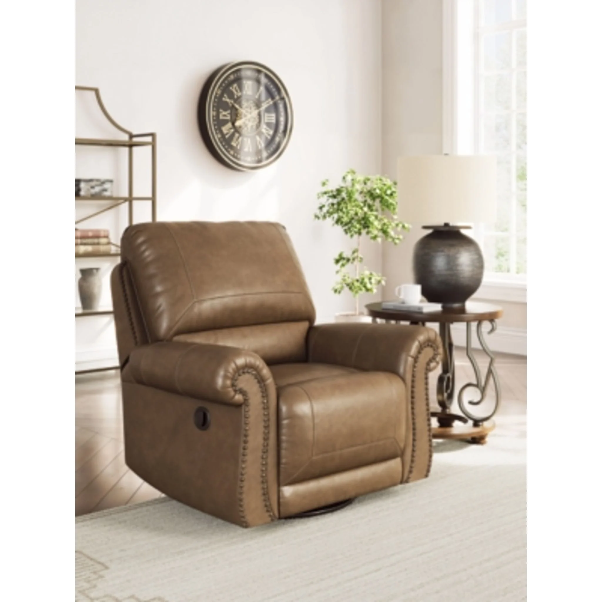 Shadsburne Swivel Glider Recliner - Image 3