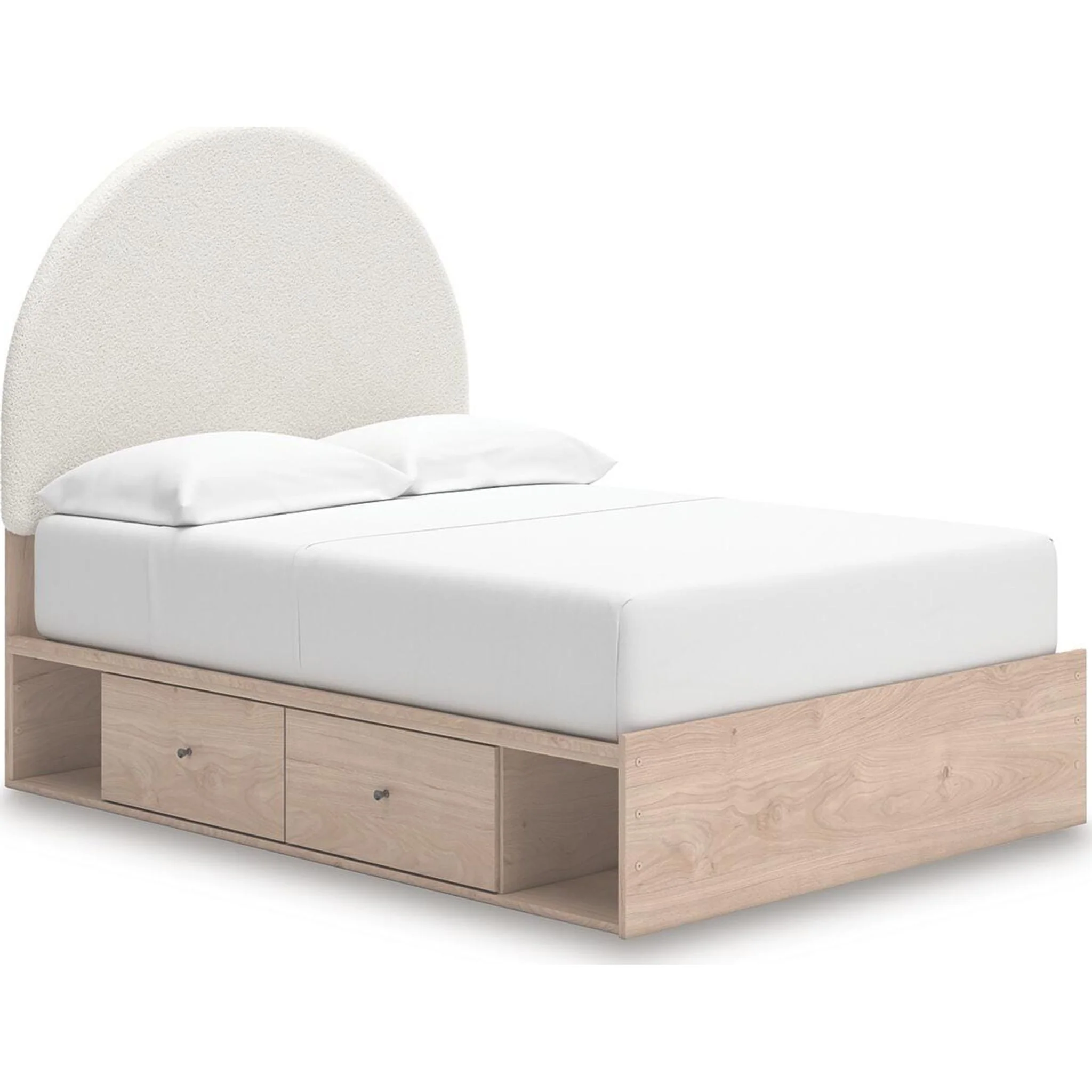 Shapella Full Storage Bed
