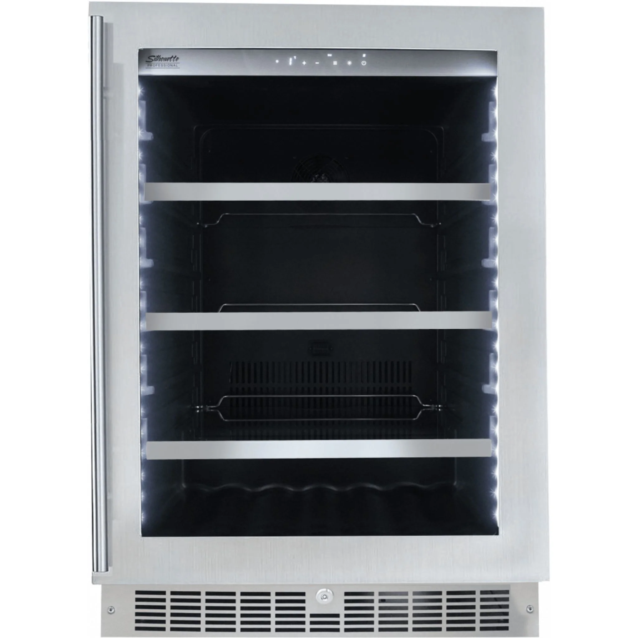 Silhouette Pro – 24? Built-in Beverage Center  -Stainless Steel (SPRBC056D1SS)