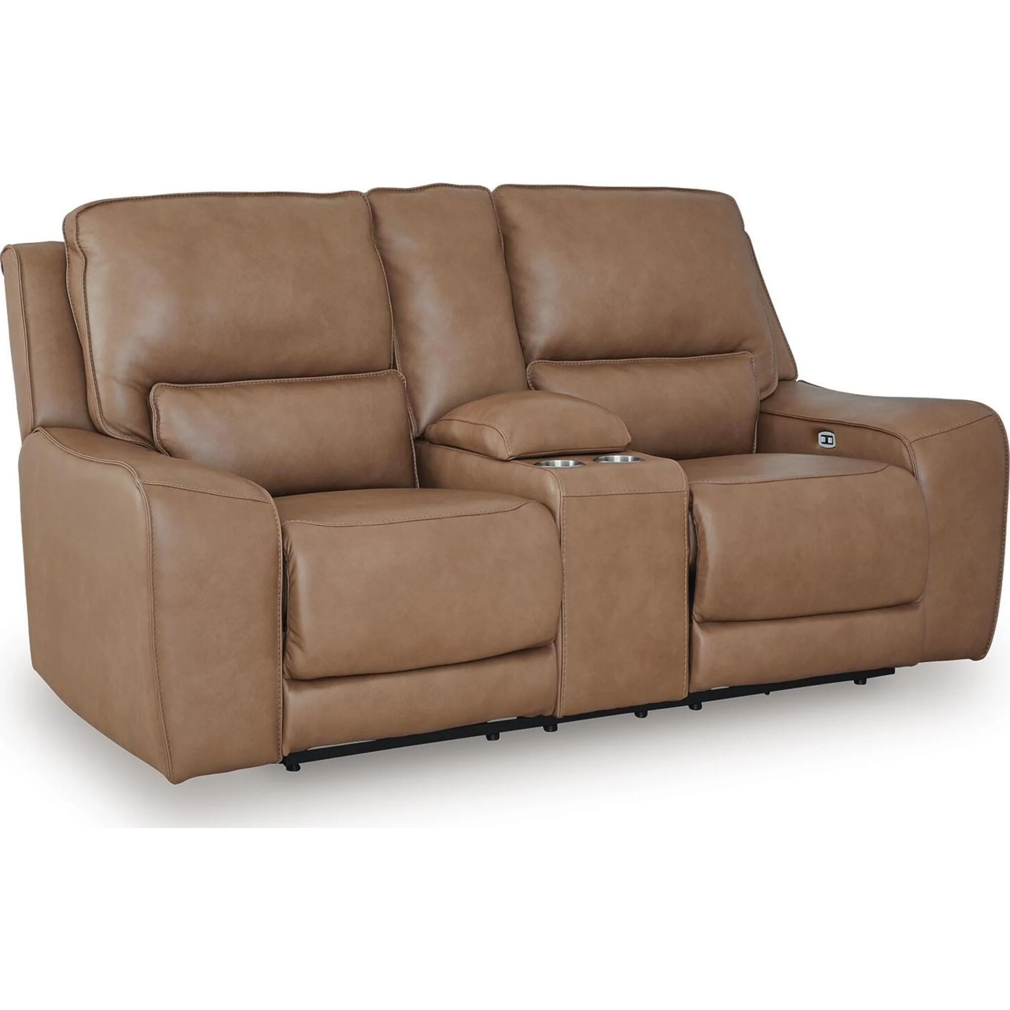 Silverbrooke Power Reclining Loveseat with Console - Image 9