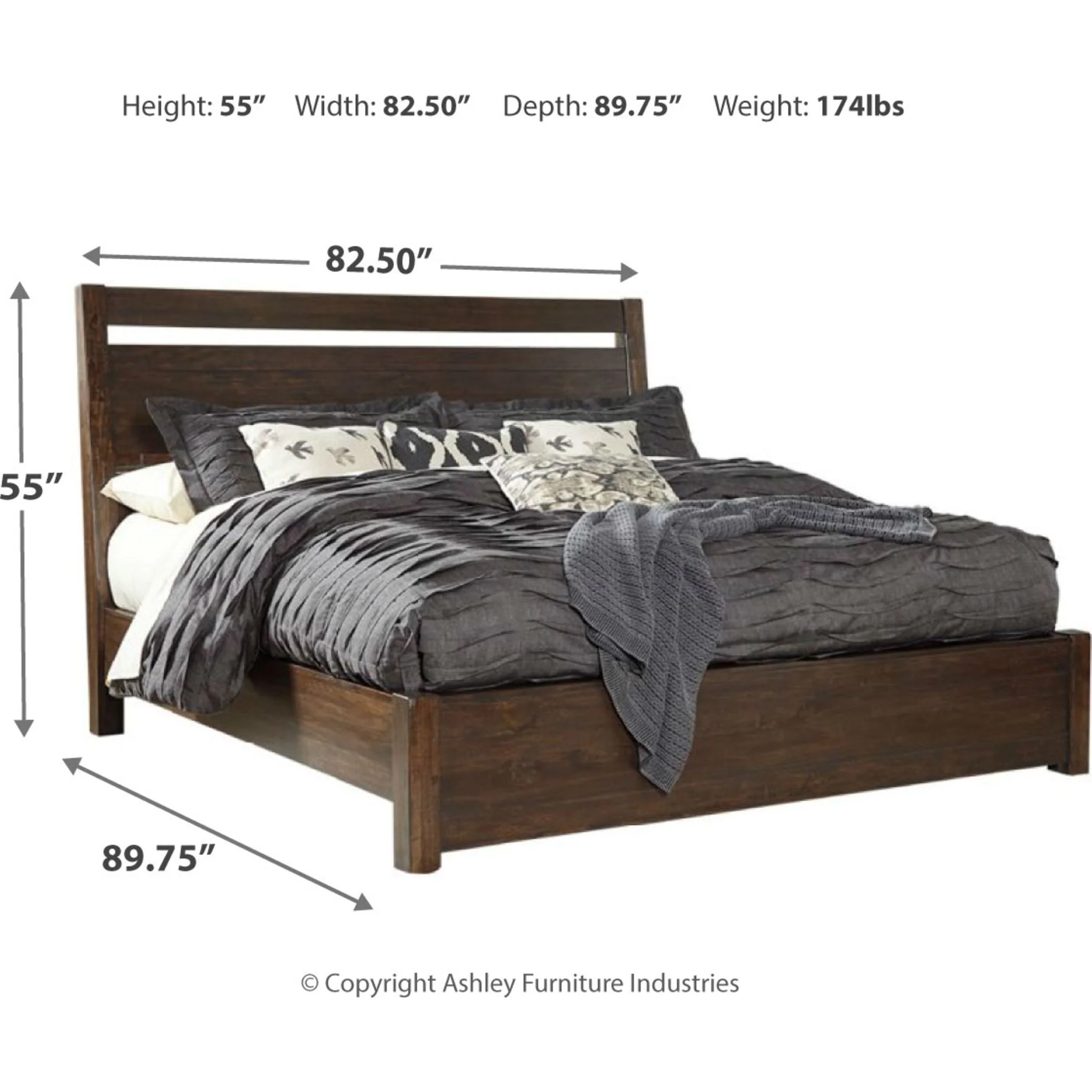 Starmore-Exclusive Panel Bed - Image 5
