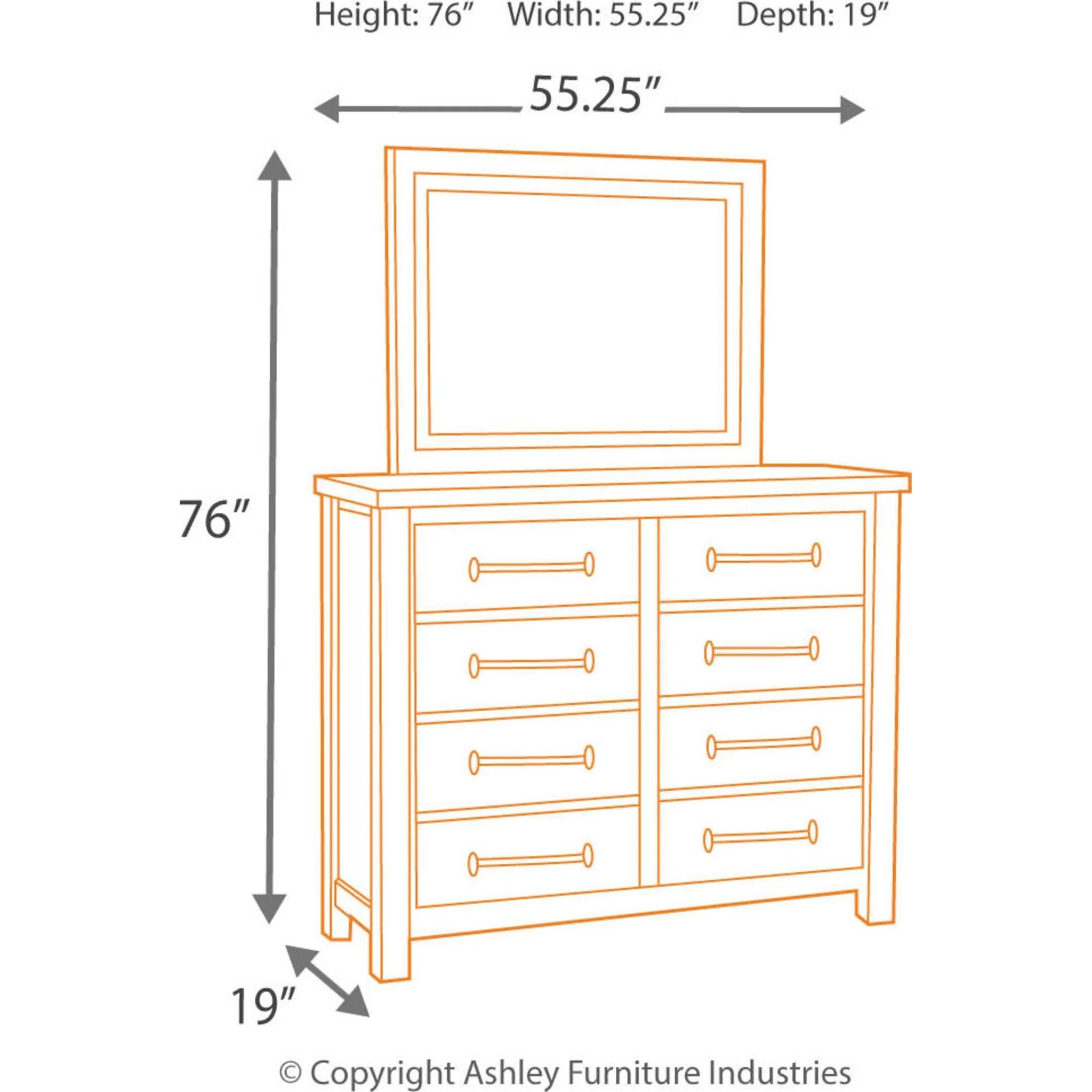 Starmore-Exclusive 5 Piece Panel Bedroom - Image 58
