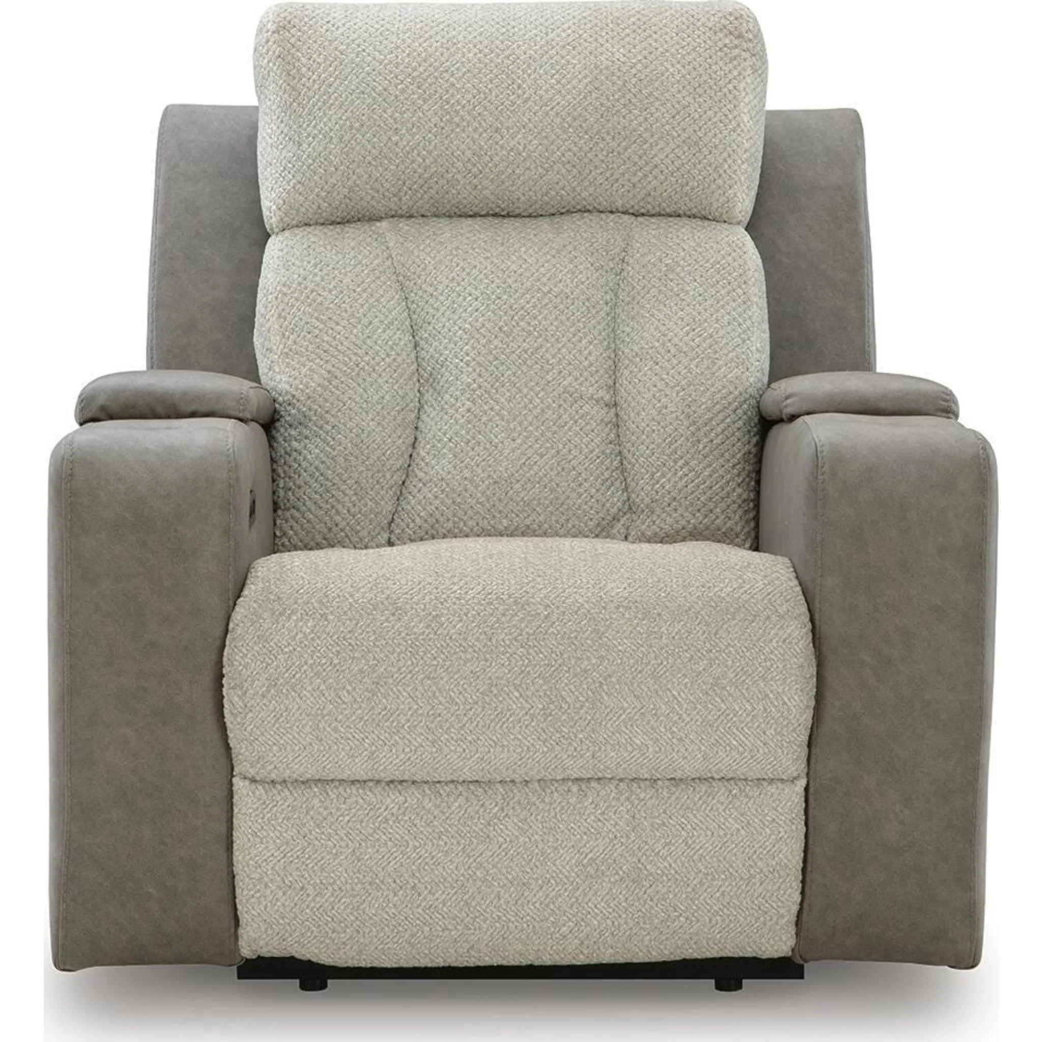 Stately Check Power Recliner - Image 15