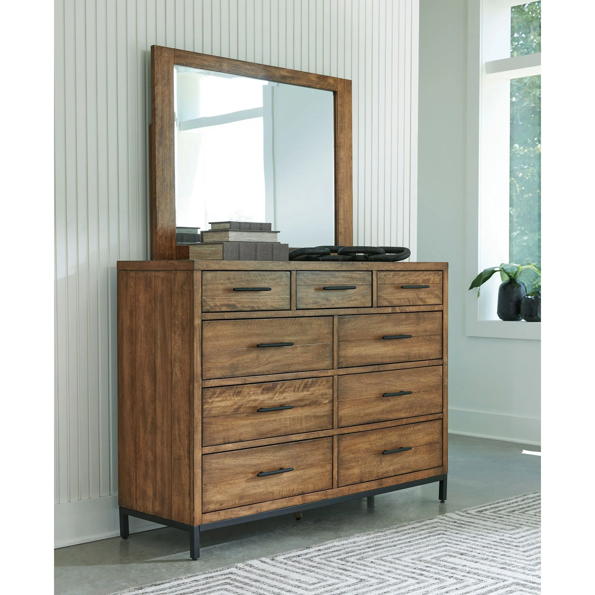 Steenlage-Exclusive Dresser and Mirror - Image 2