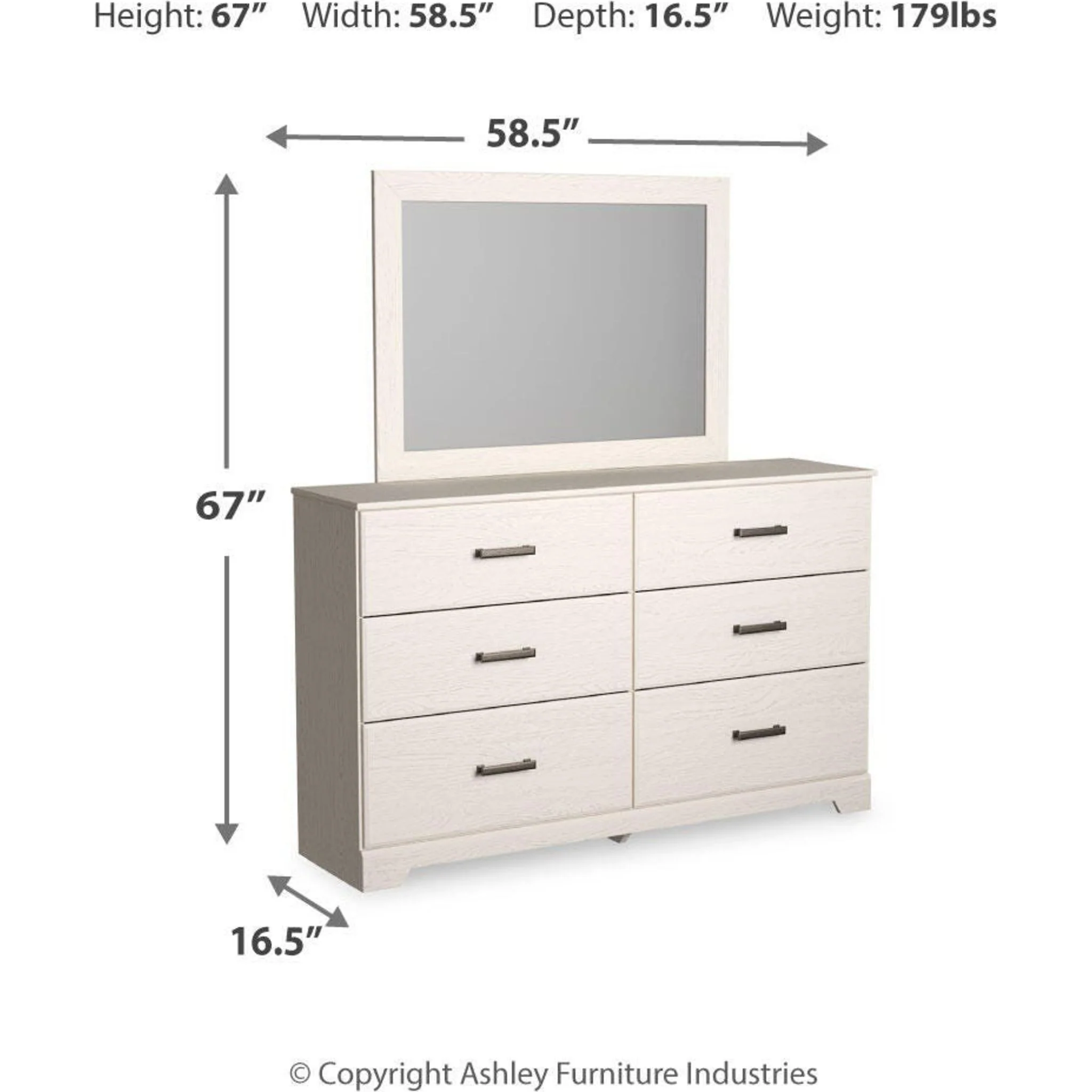 Stelsie 5 Piece Panel Bedroom - Image 17