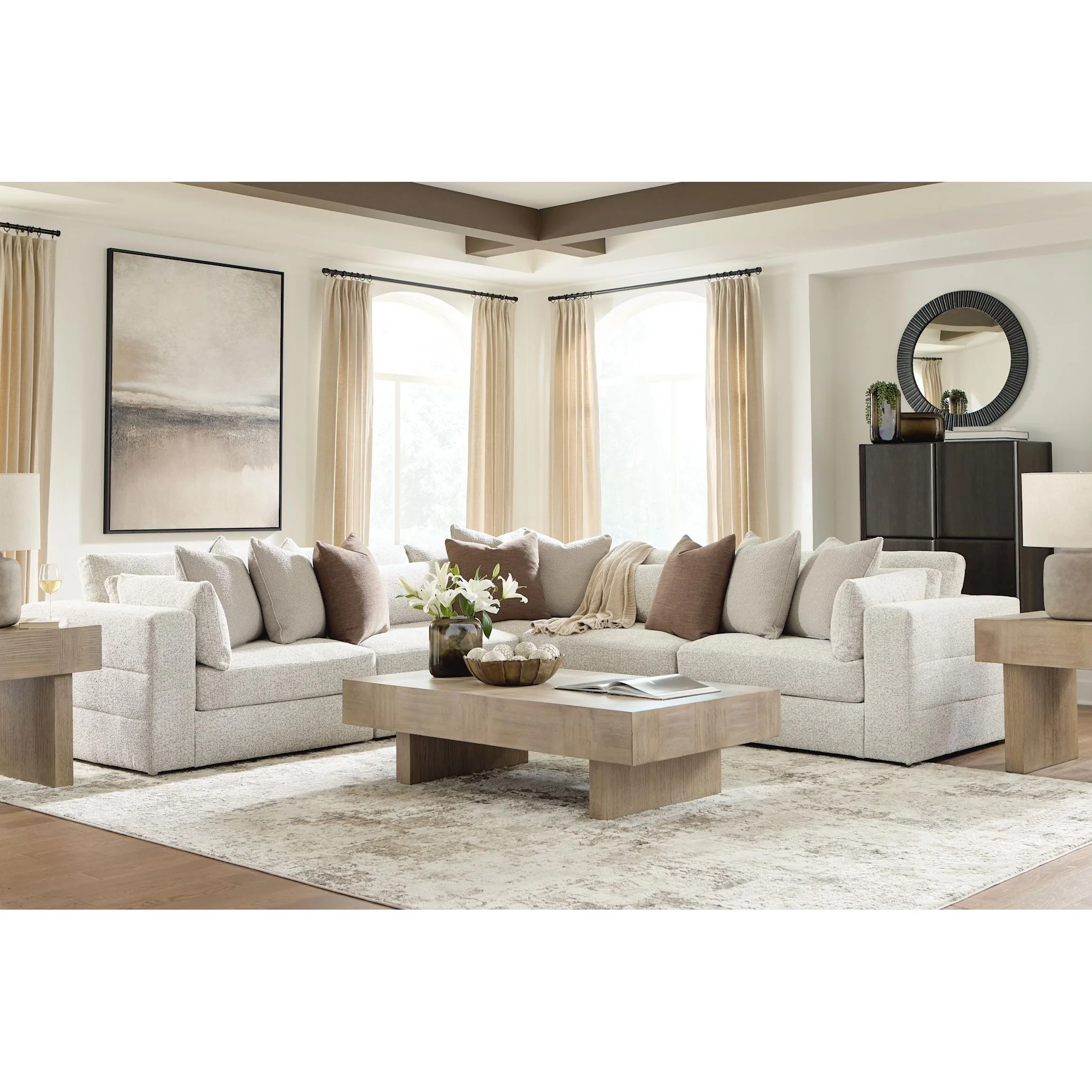 Stonecroft Manor 5 Piece Sectional - Image 6