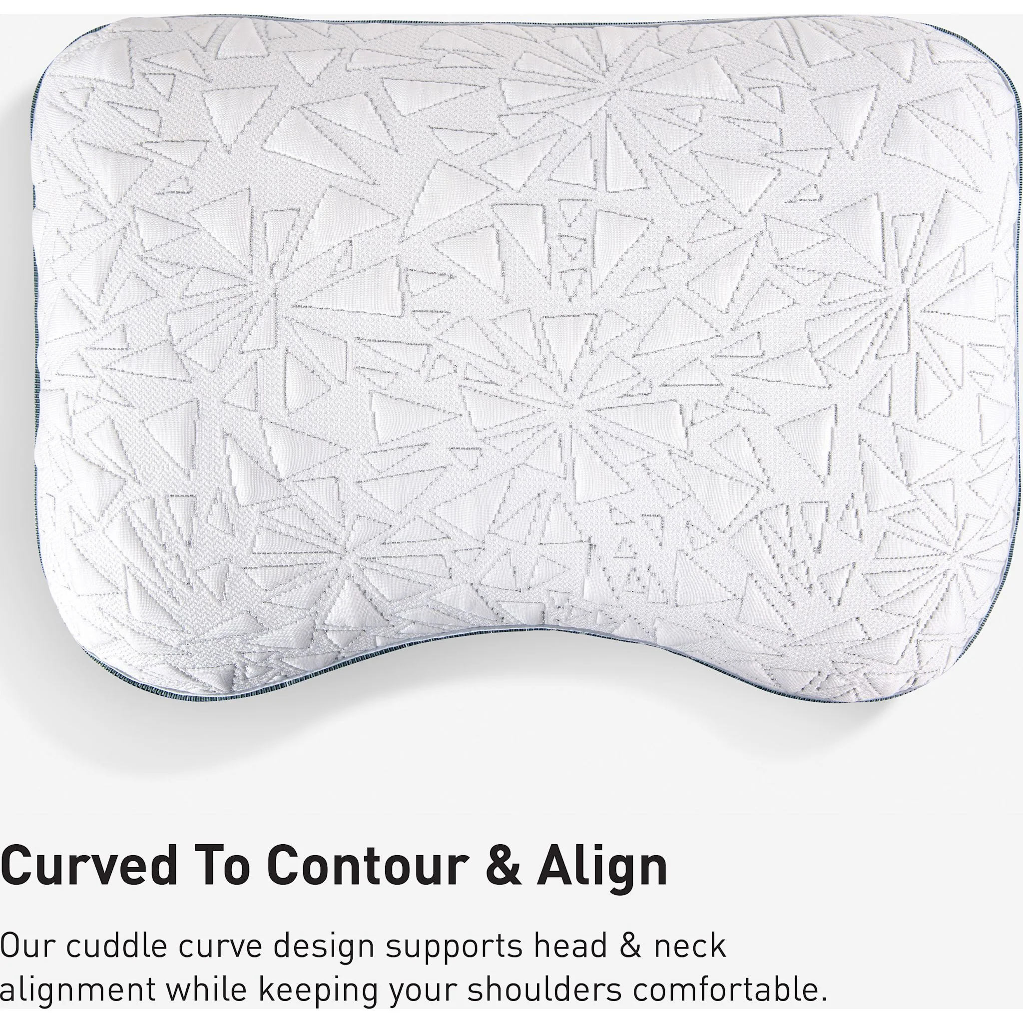 Storm Cuddle Curve Pillow 1.0 Queen Pillow - Image 14