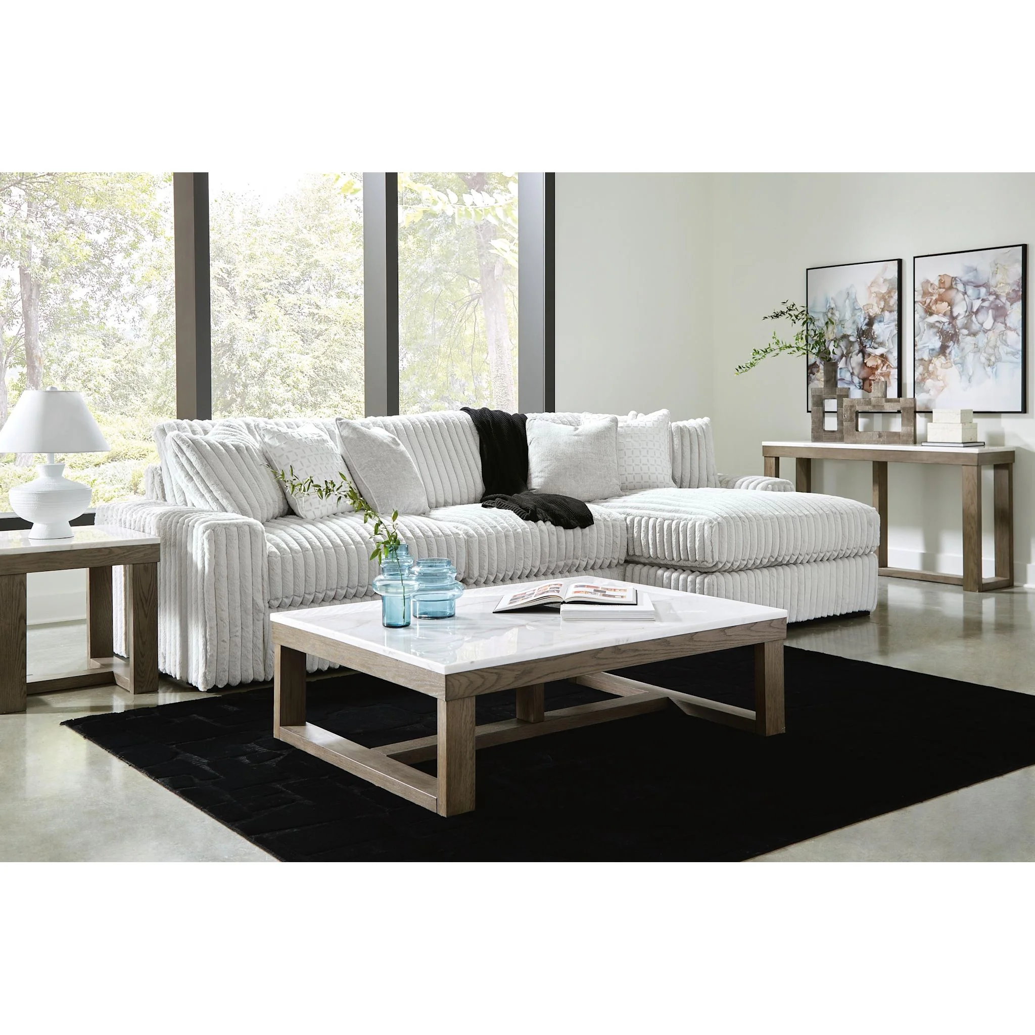 Stupendous 2 Piece Sectional with Chaise - Image 18