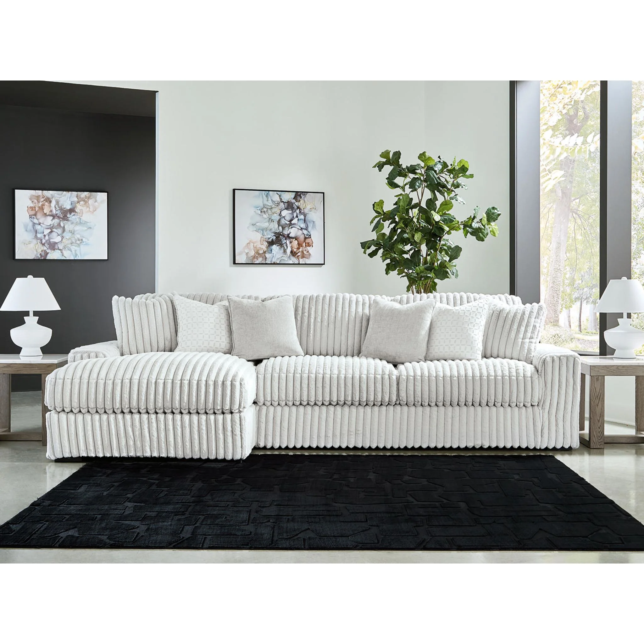 Stupendous 2 Piece Sectional with Chaise - Image 22