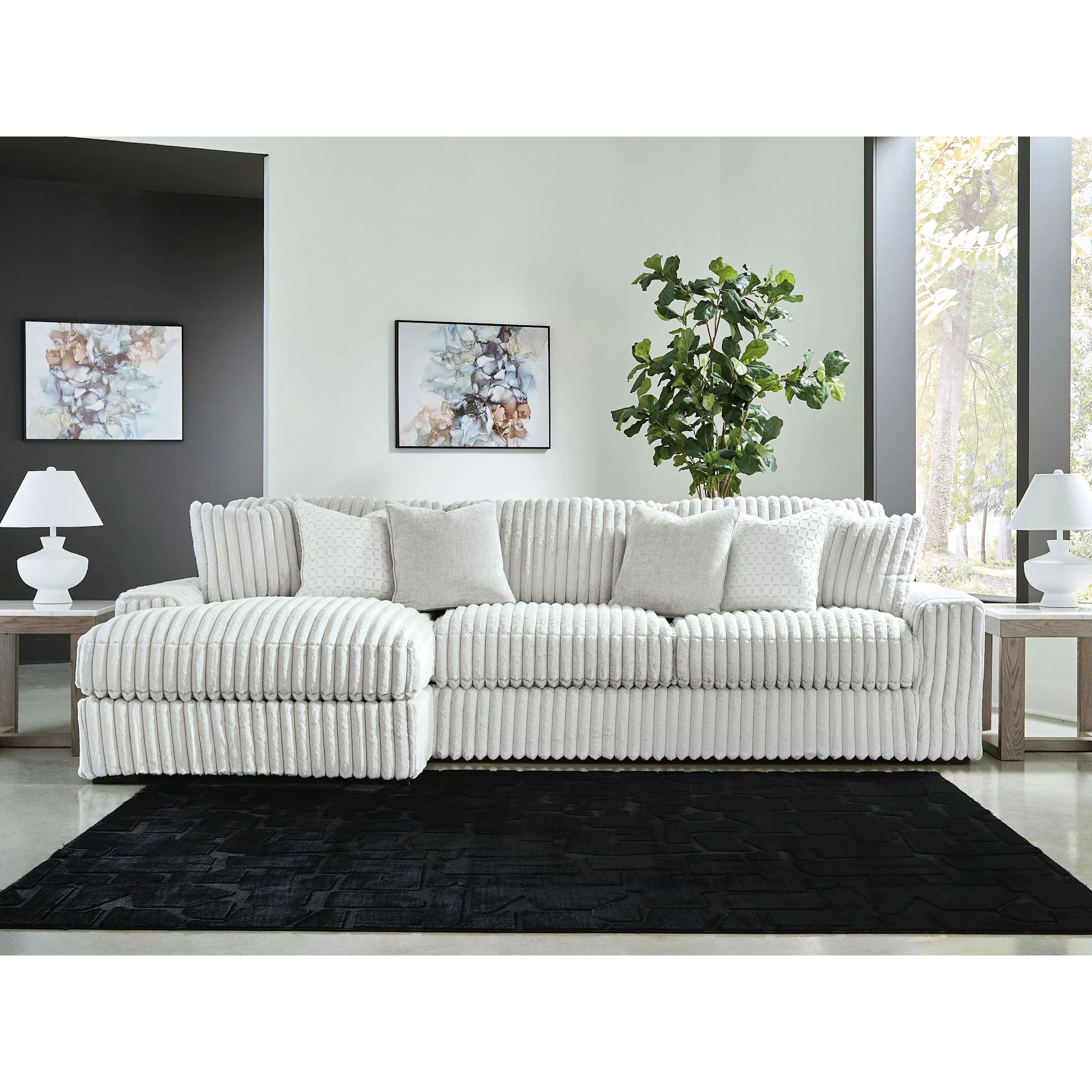 Stupendous 2 Piece Sectional with Chaise - Image 23
