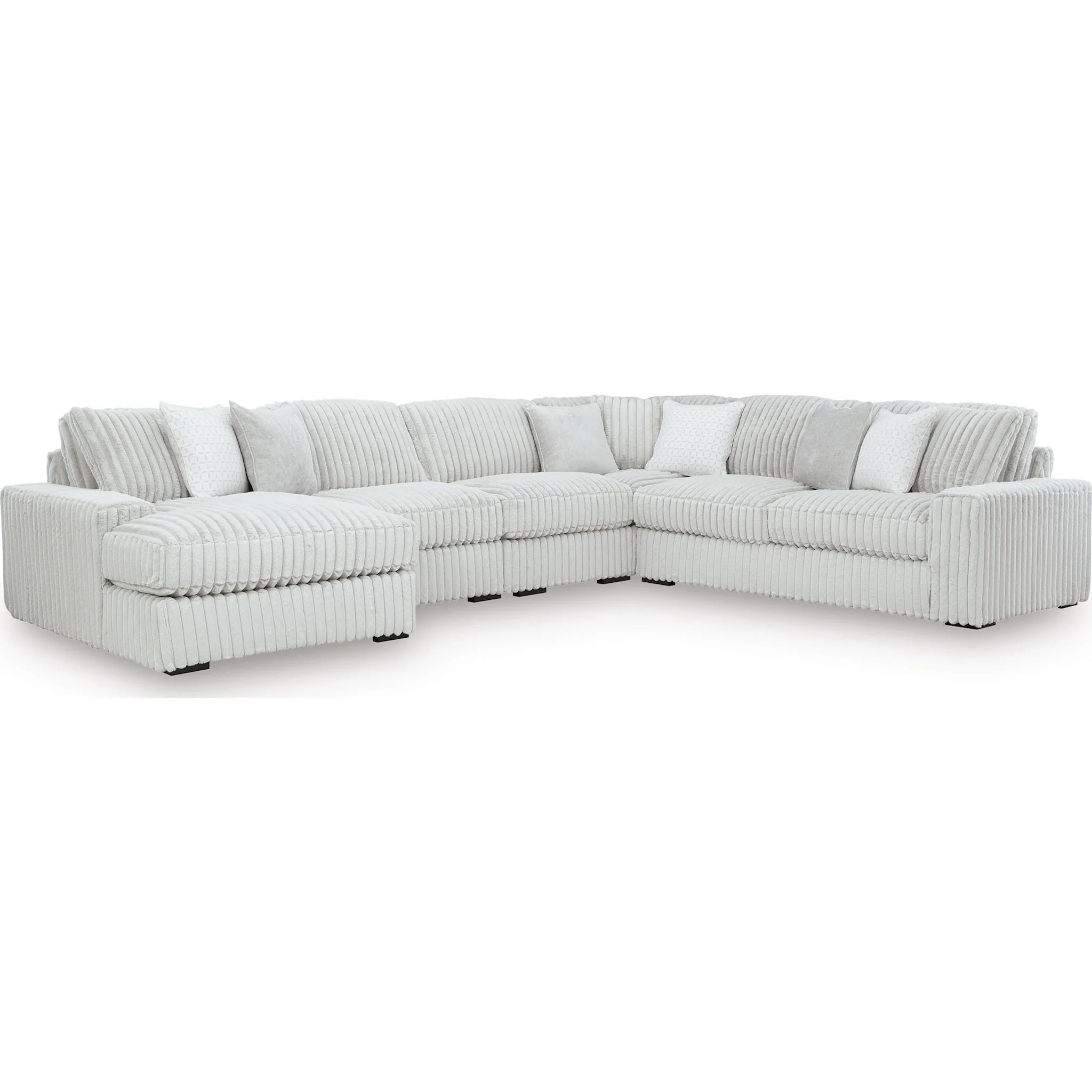Stupendous 5 Piece Sectional with Chaise - Image 21