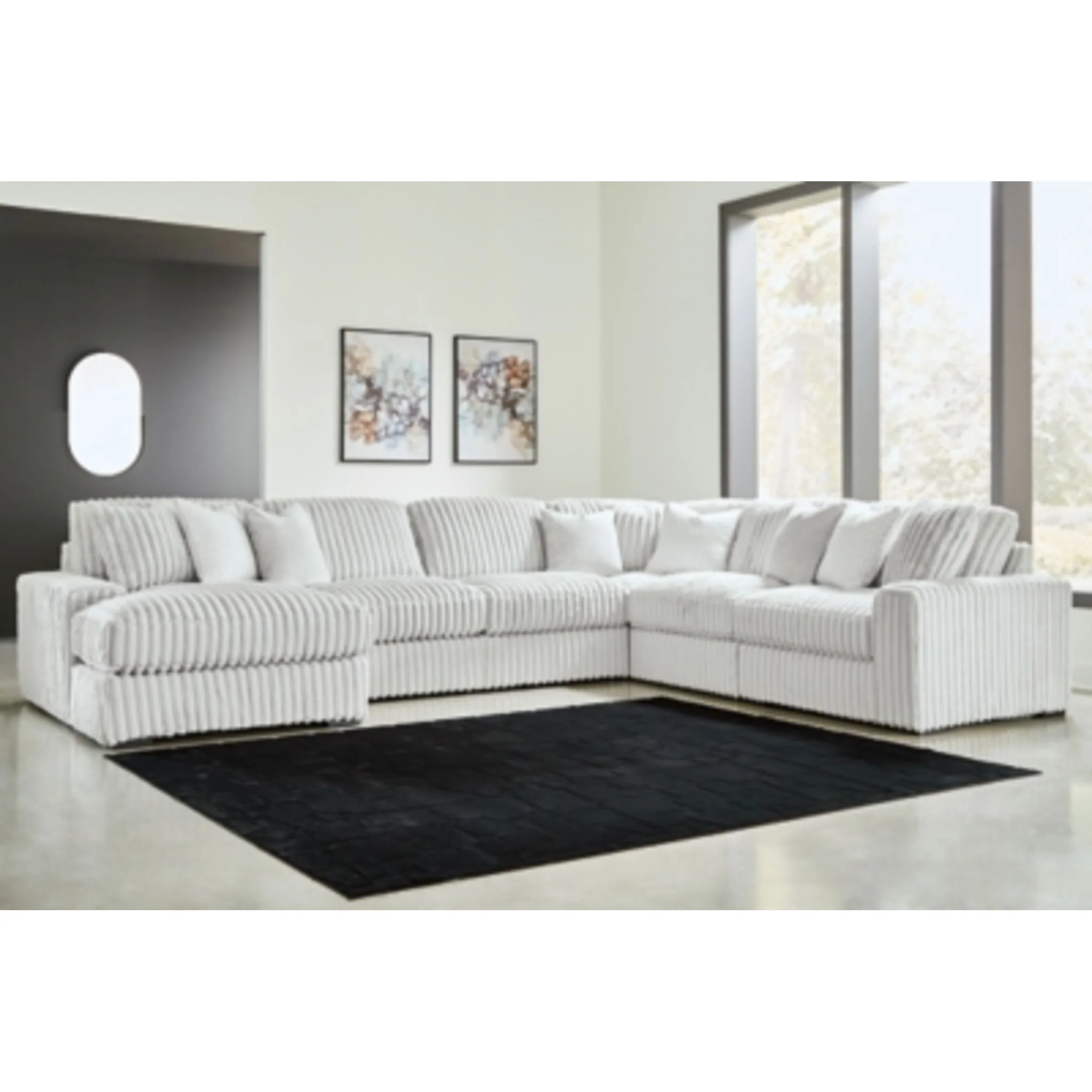 Stupendous 6 Piece Sectional with Chaise - Image 20