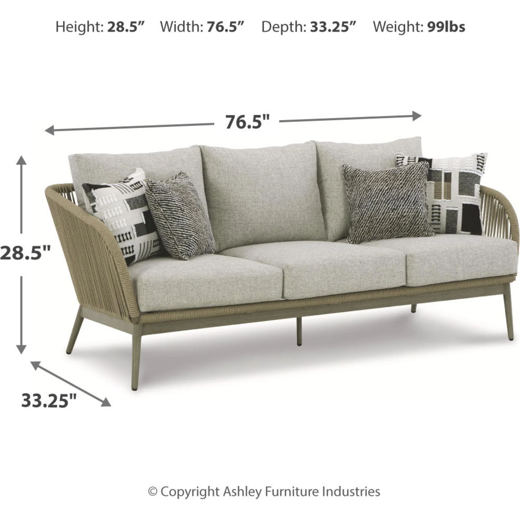Swiss Valley 6 Piece Outdoor Seating - Image 27