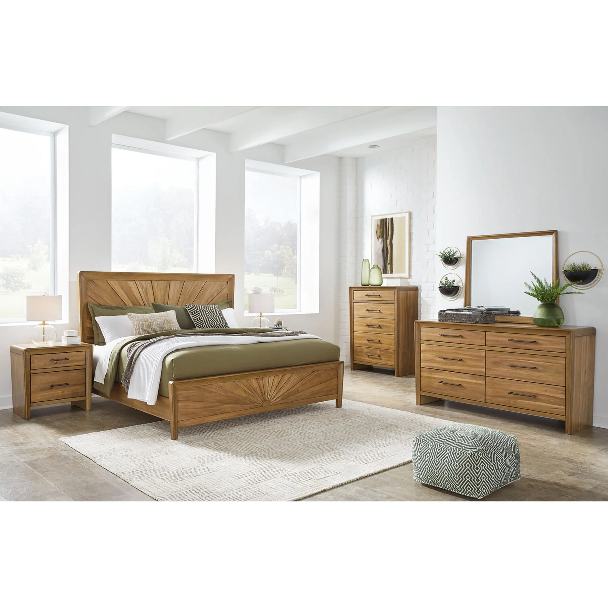 Takston-Exclusive Dresser and Mirror - Image 13