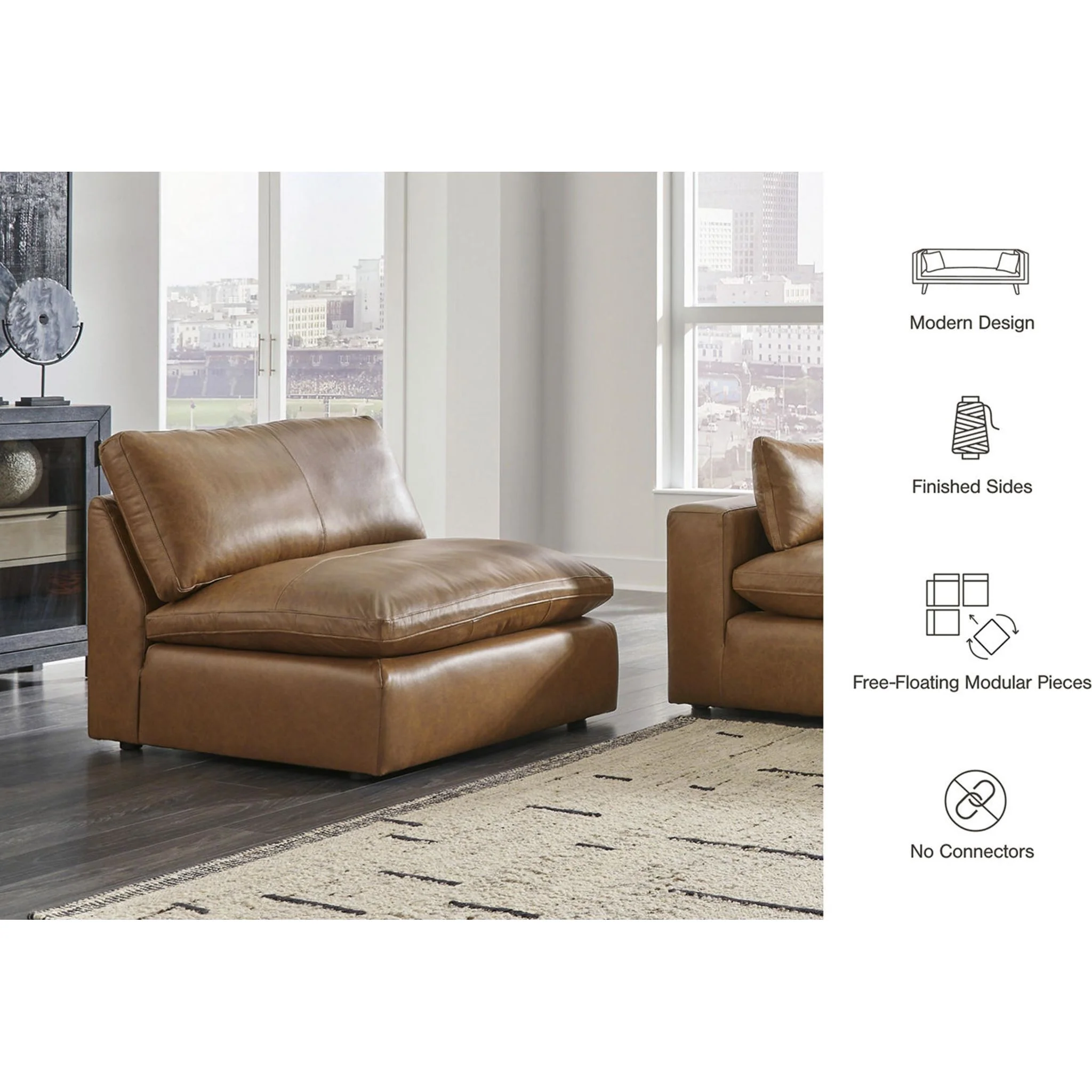 Tanavi-Exclusive 5 Piece Sectional - Image 8