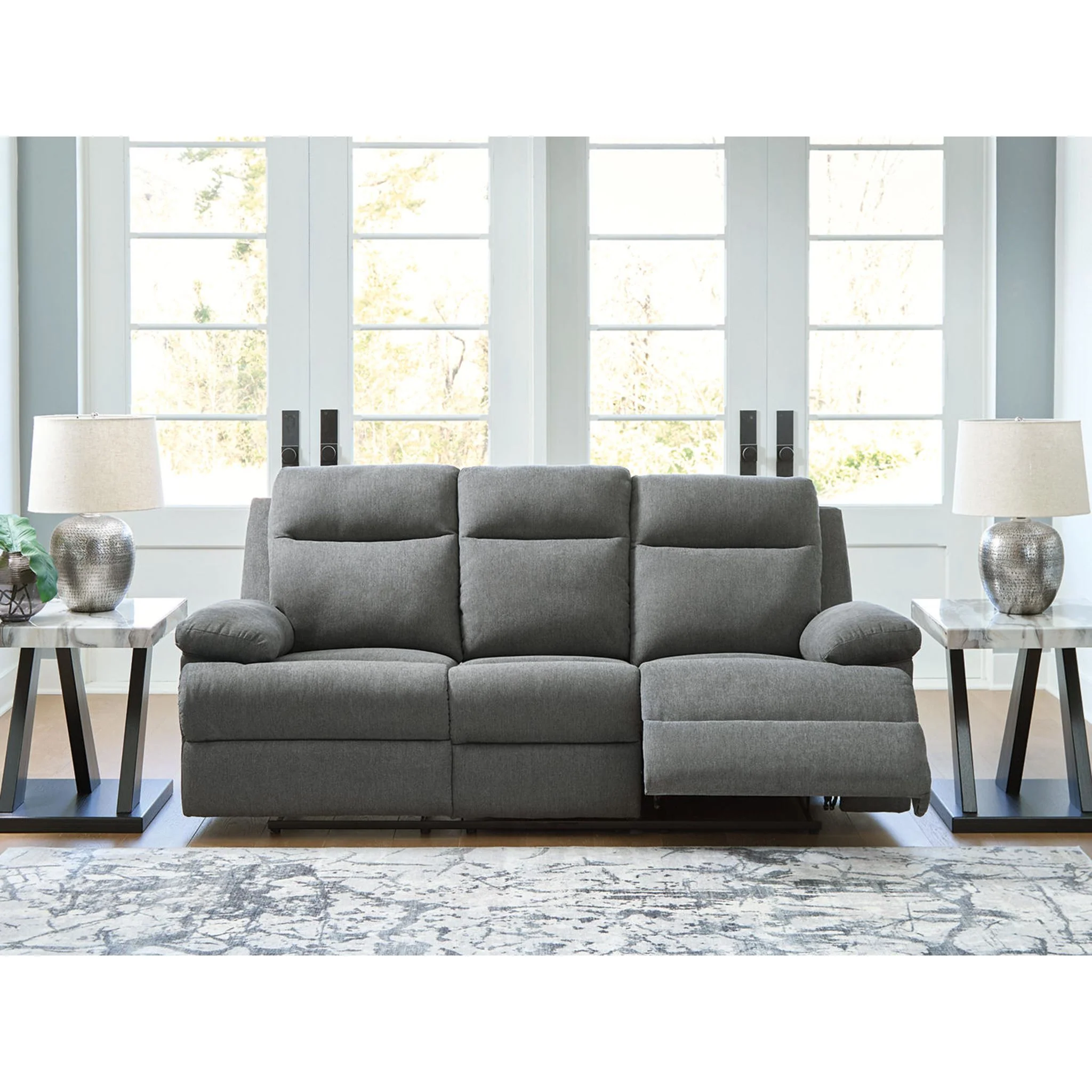 Tarrant Reclining Sofa with Drop Down Table - Image 9