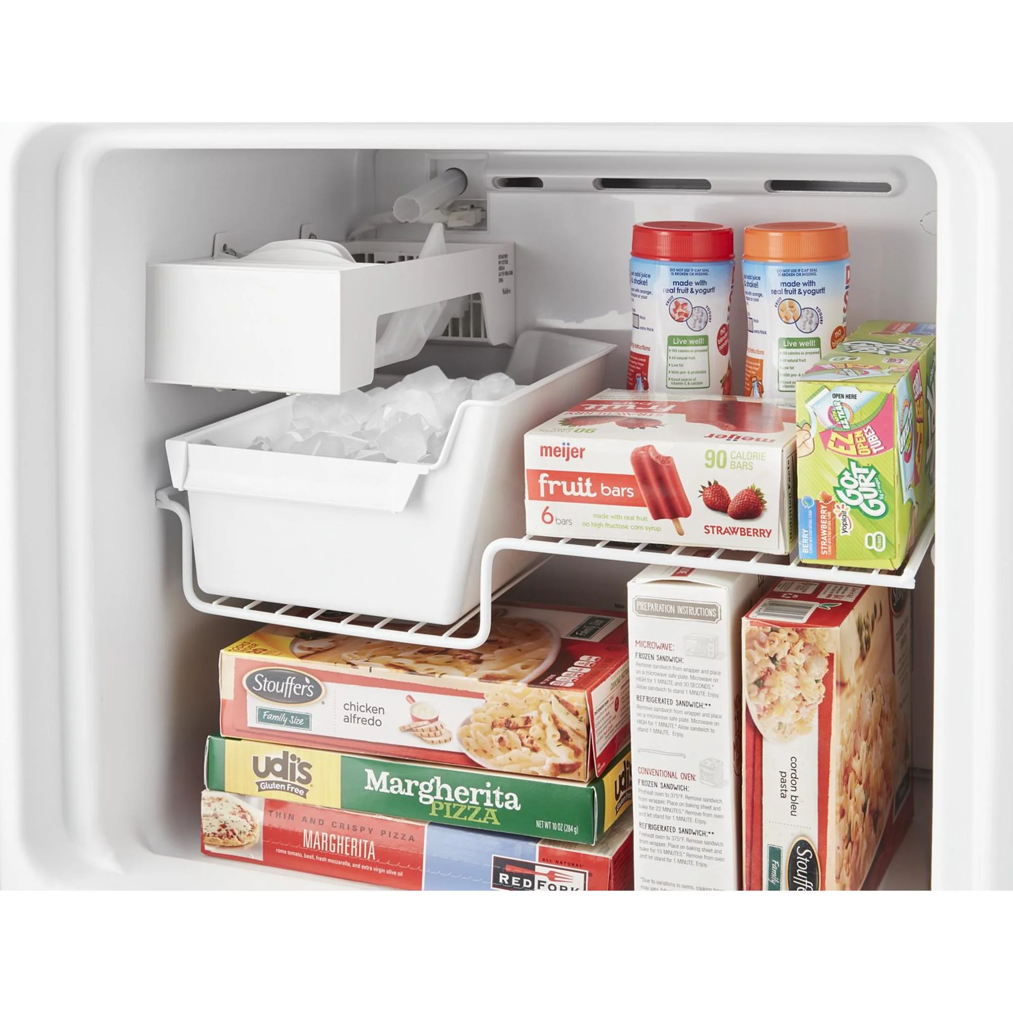 Whirlpool 24-inch Wide Small Space Top-Freezer Refrigerator - 11.6 cu. ft. -Fingerprint Resistant Stainless (WRT112CZJZ) - Image 12