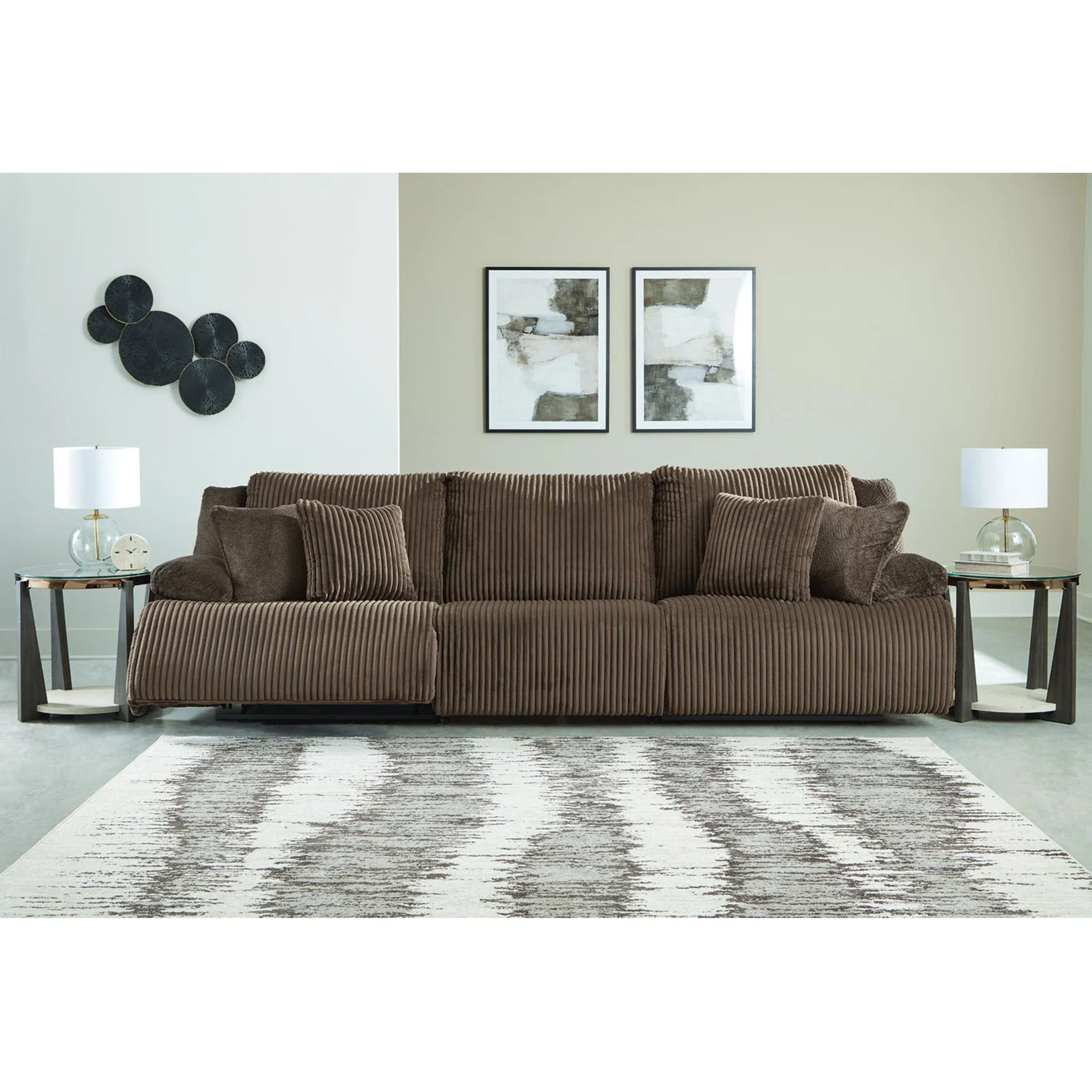 Top Tier 3 Piece Sectional - Image 37