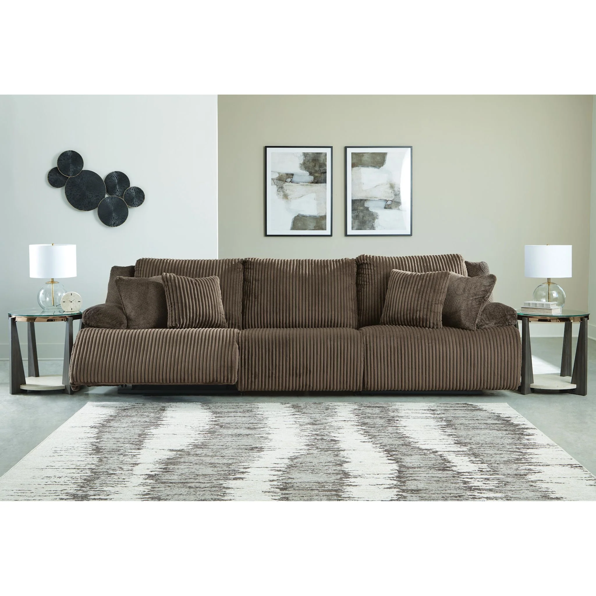 Top Tier 3 Piece Sectional - Image 55