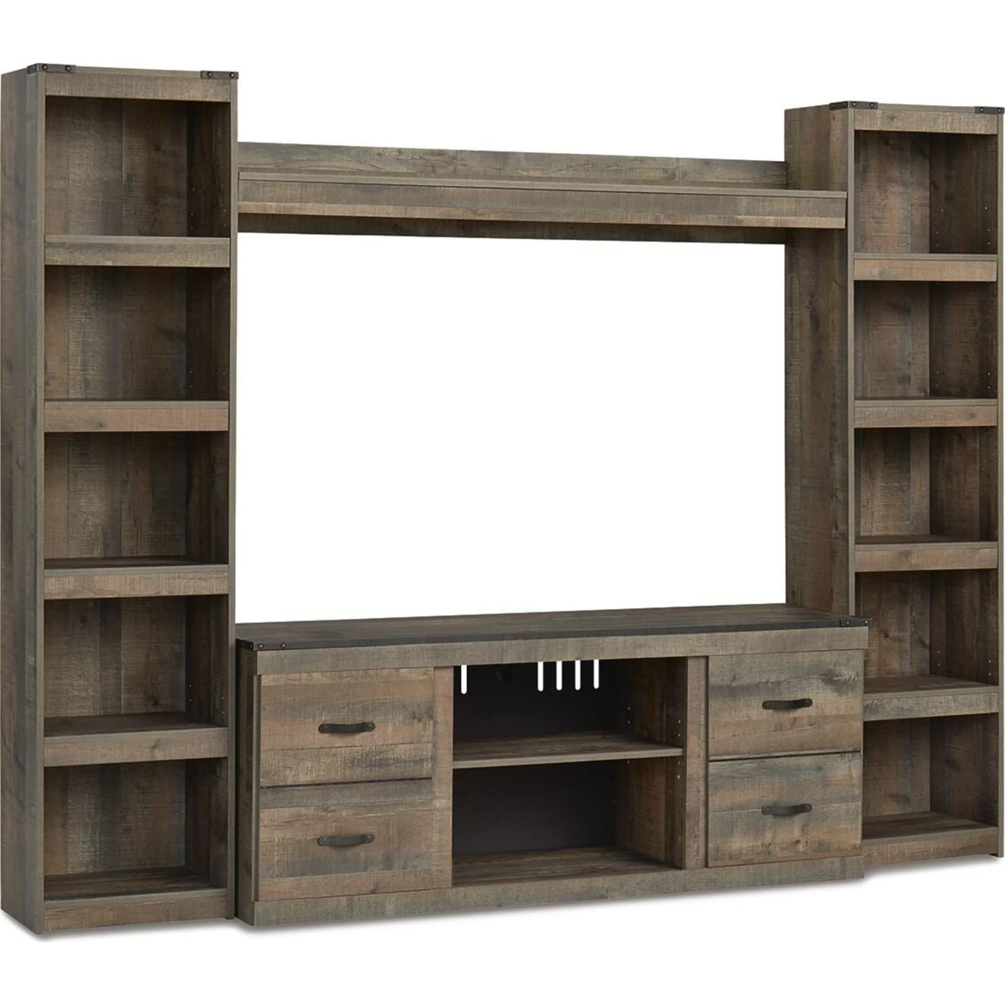 Trinell 4 Piece Entertainment Unit - Image 4