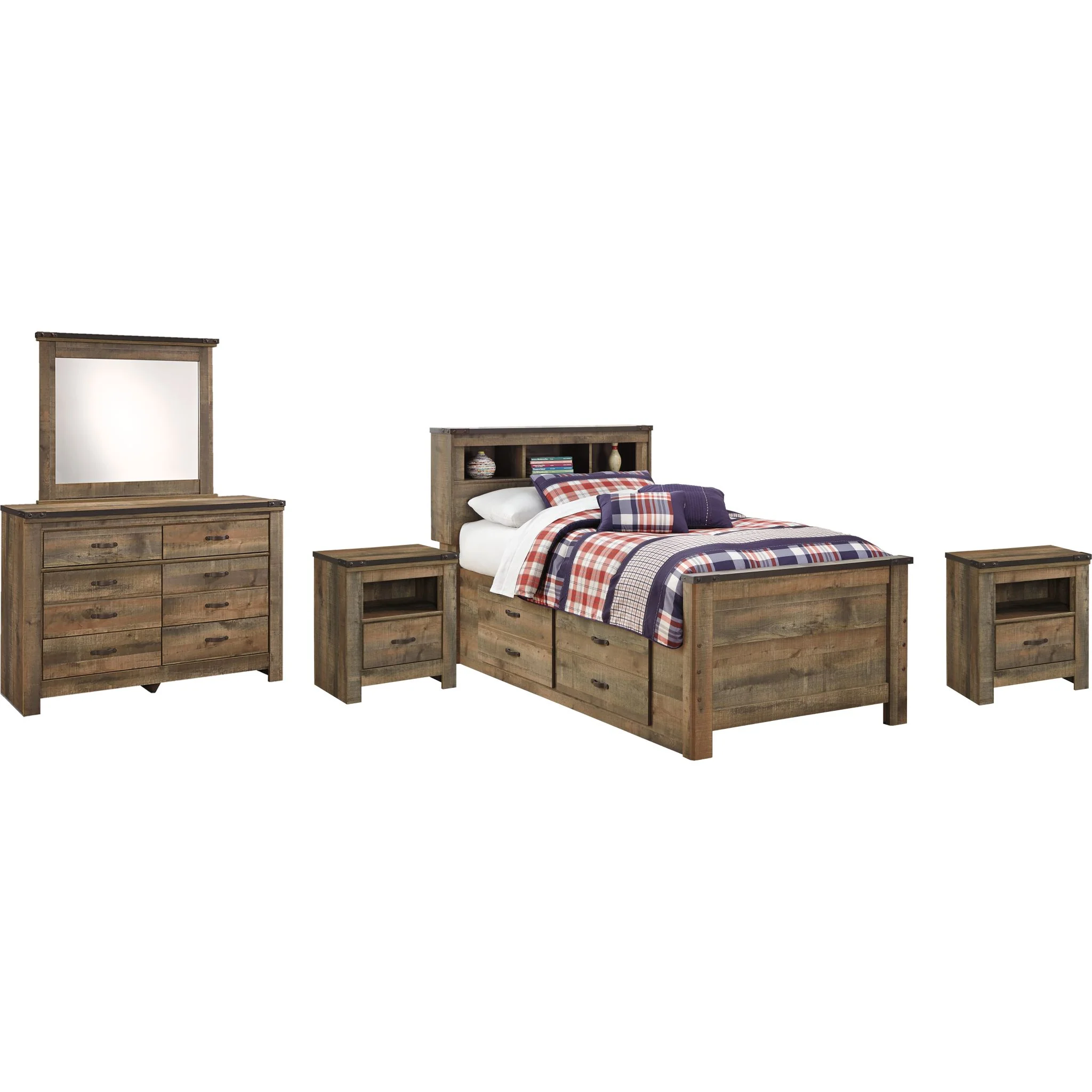 Trinell 7 Piece Bedroom Package
