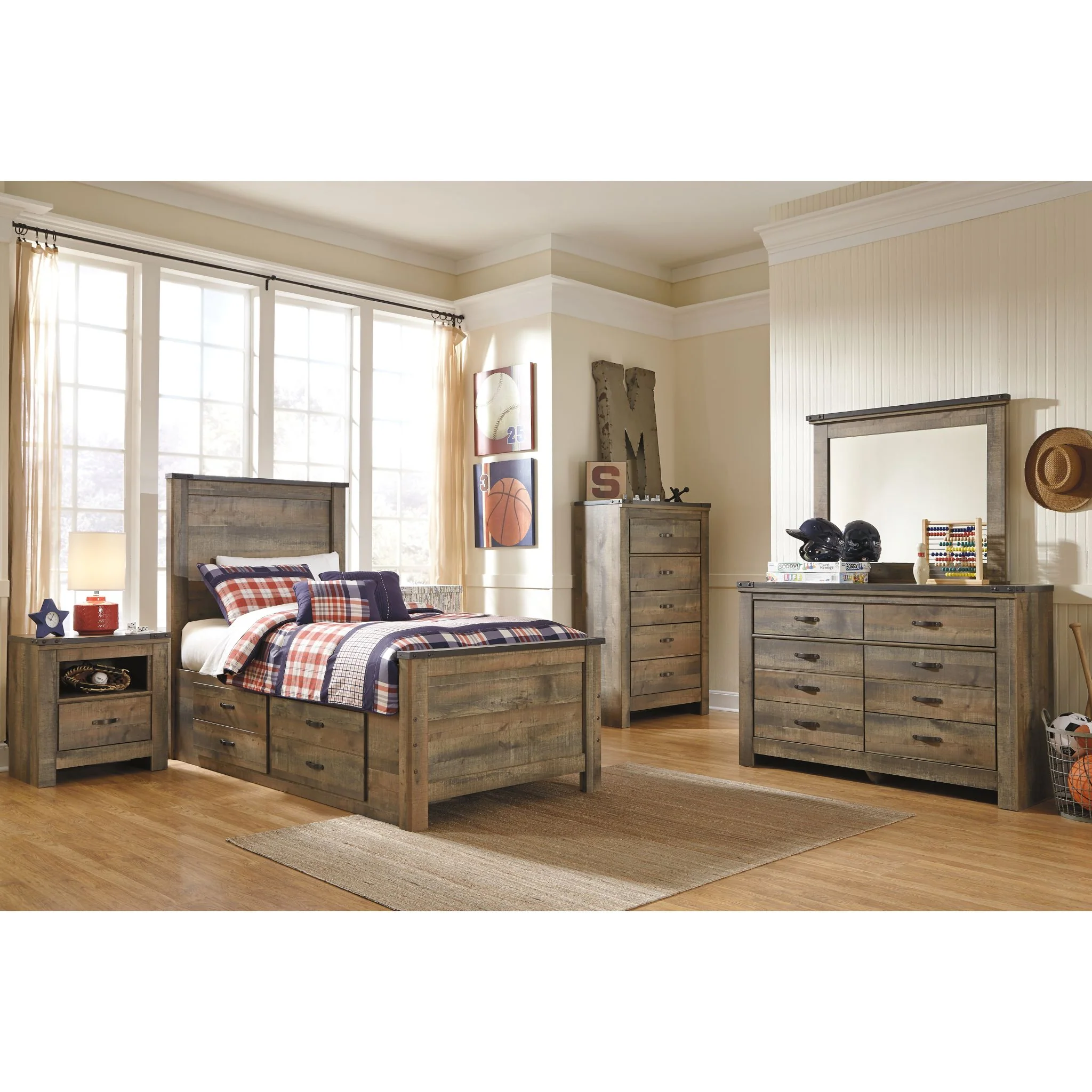 Trinell 7 Piece Bedroom Package - Image 5