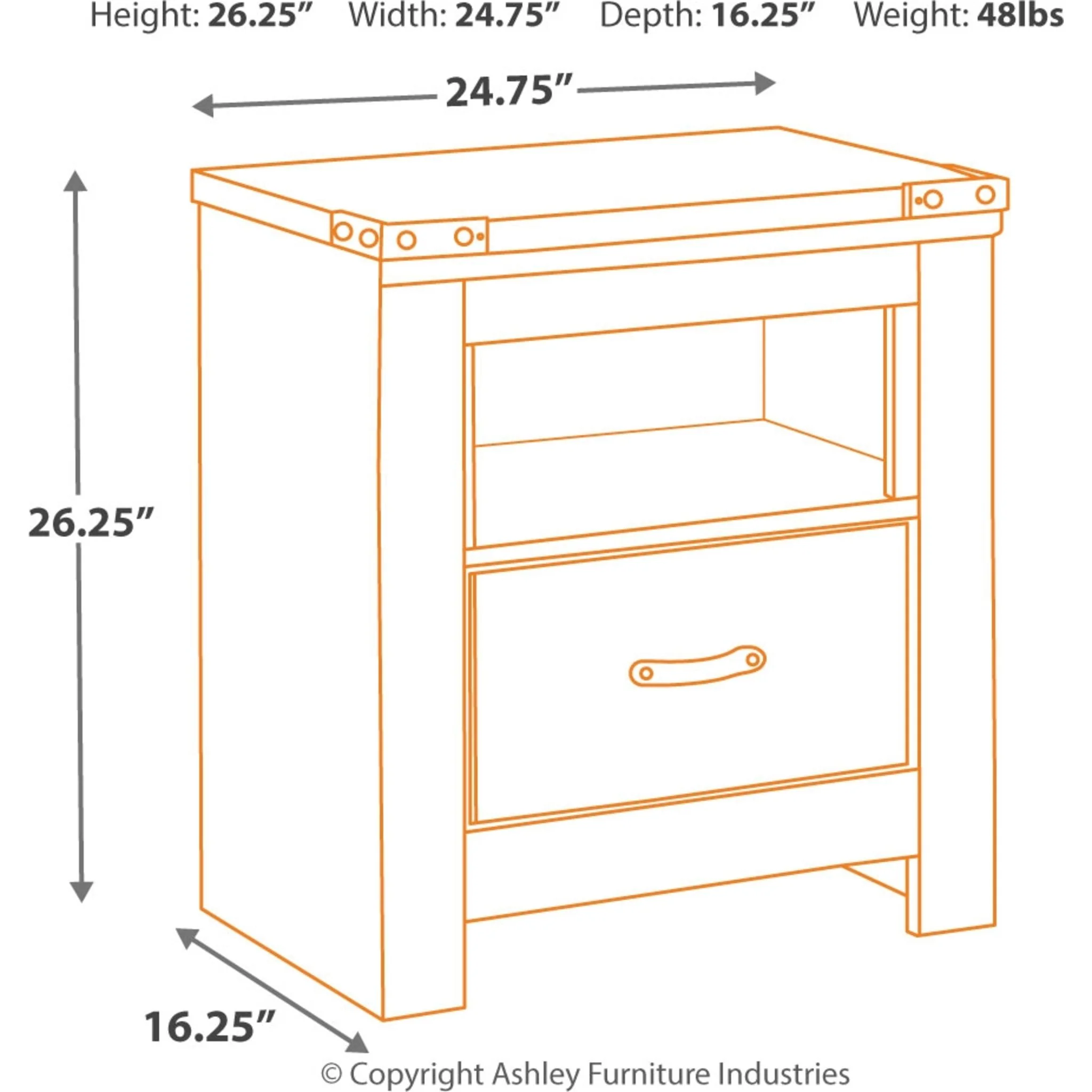 Trinell 7 Piece Bedroom Package - Image 7