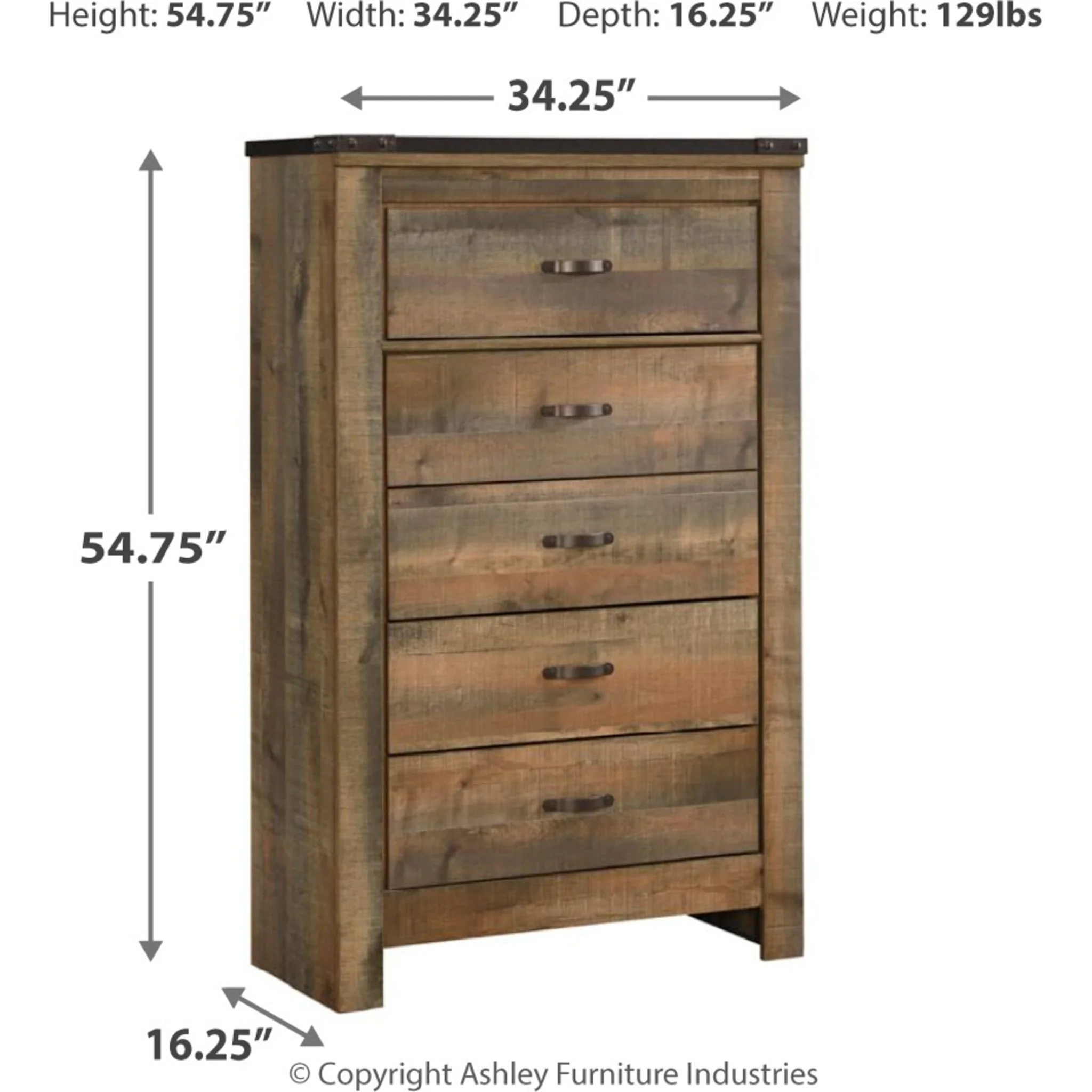 Trinell 7 Piece Bedroom Package - Image 8