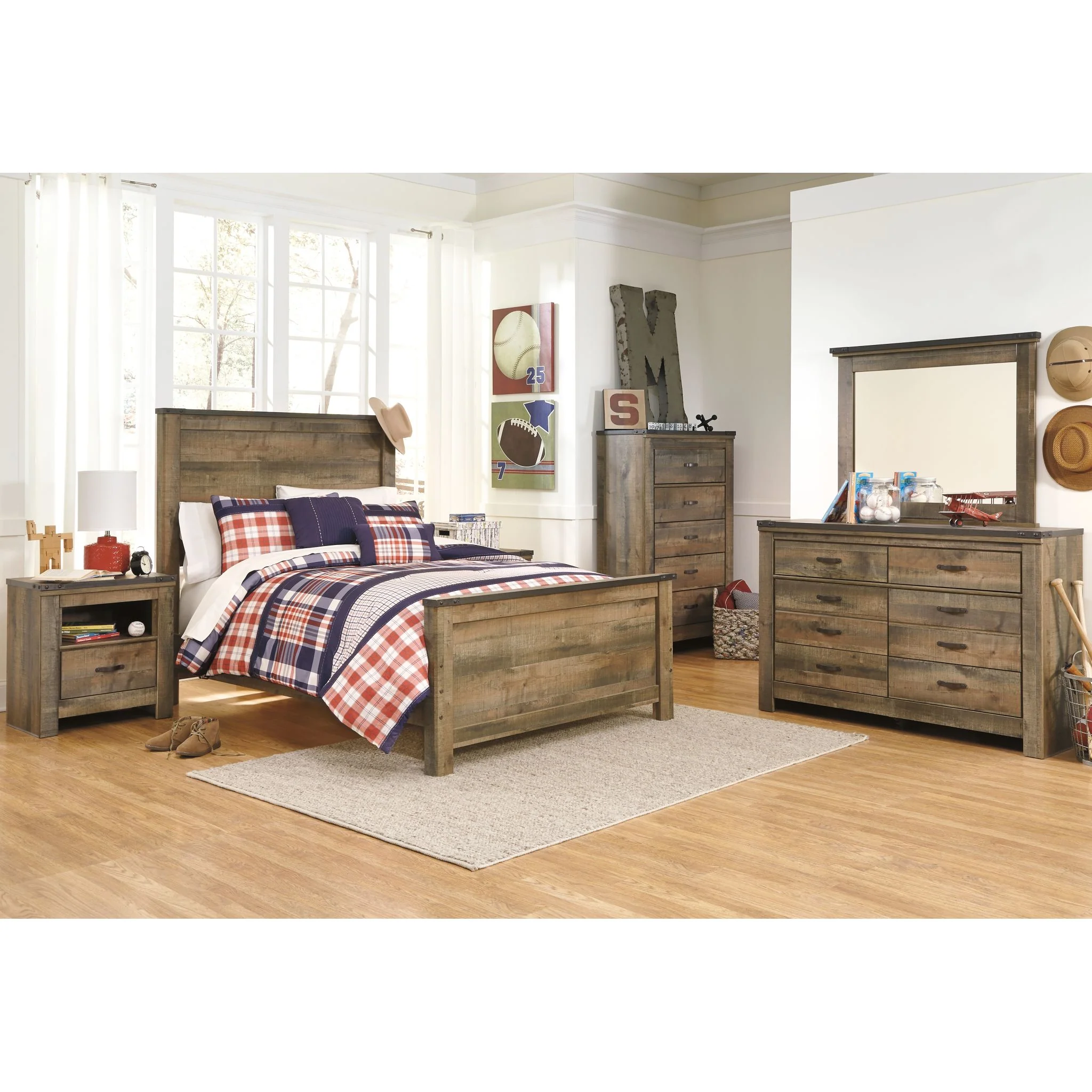 Trinell 7 Piece Bedroom Package - Image 6