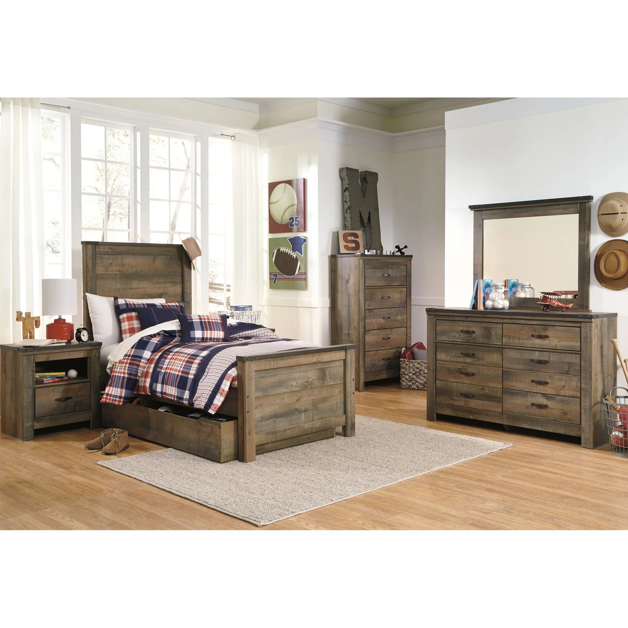 Trinell 8 Piece Bedroom Package