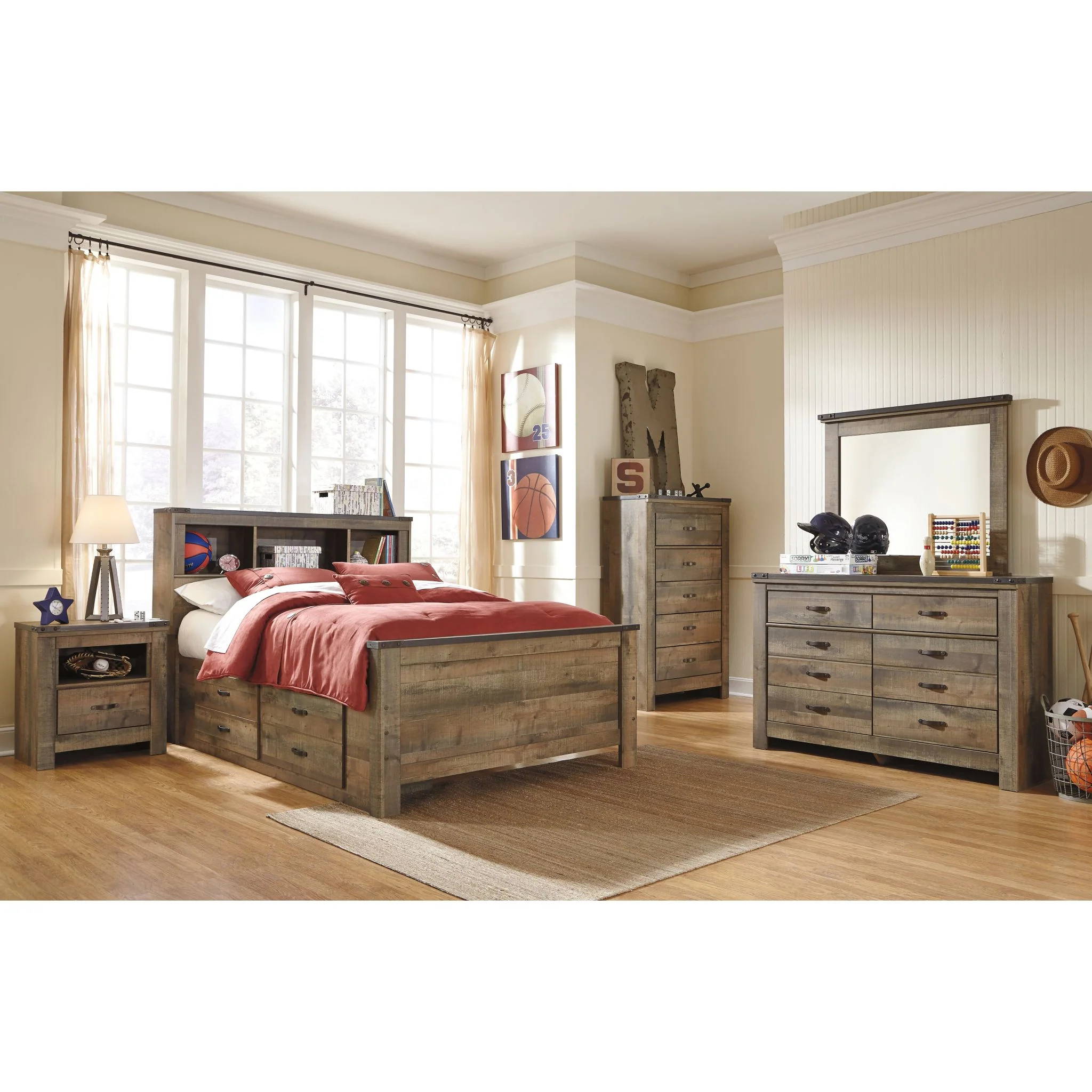 Trinell 8 Piece Bedroom Package - Image 5