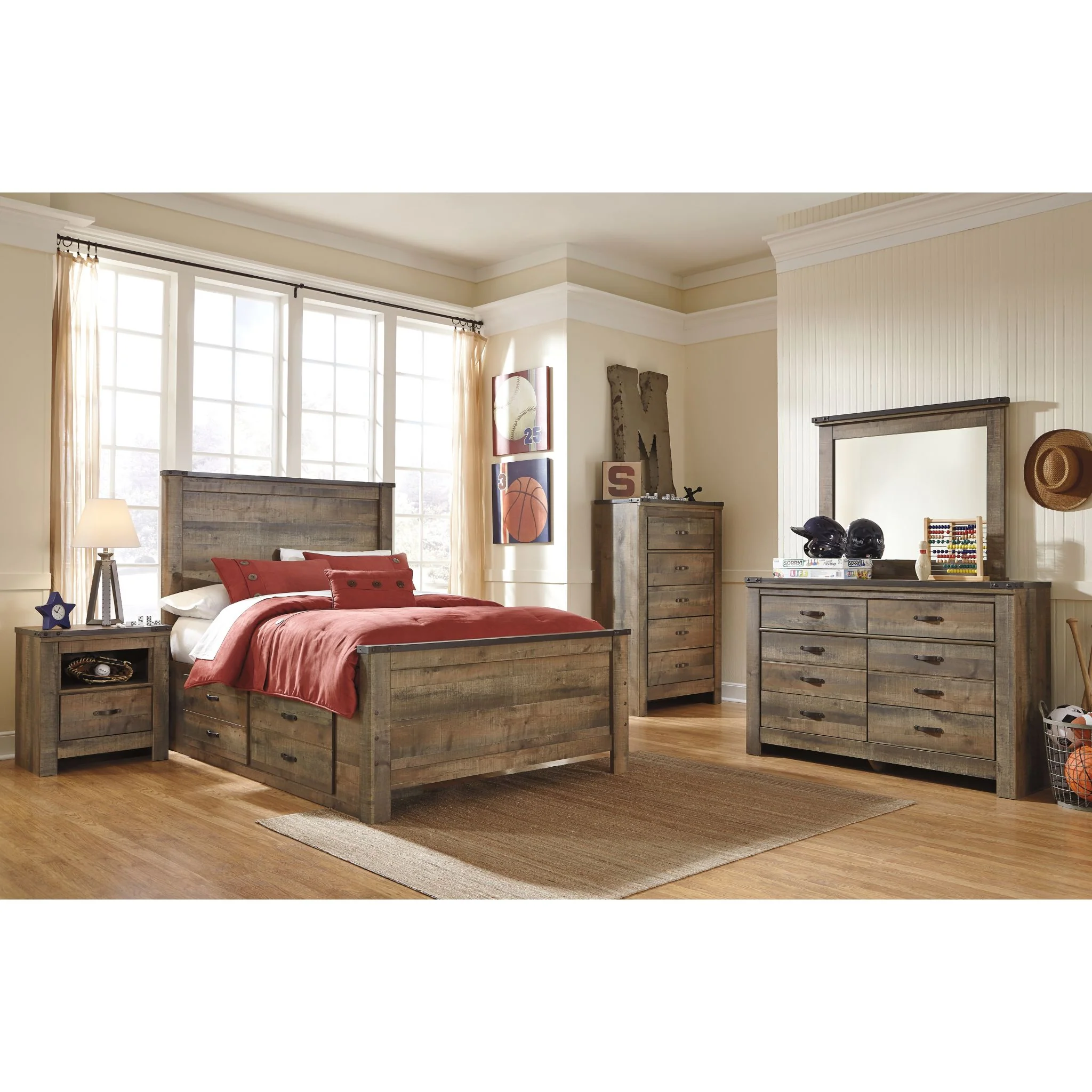 Trinell 8 Piece Bedroom Package - Image 5