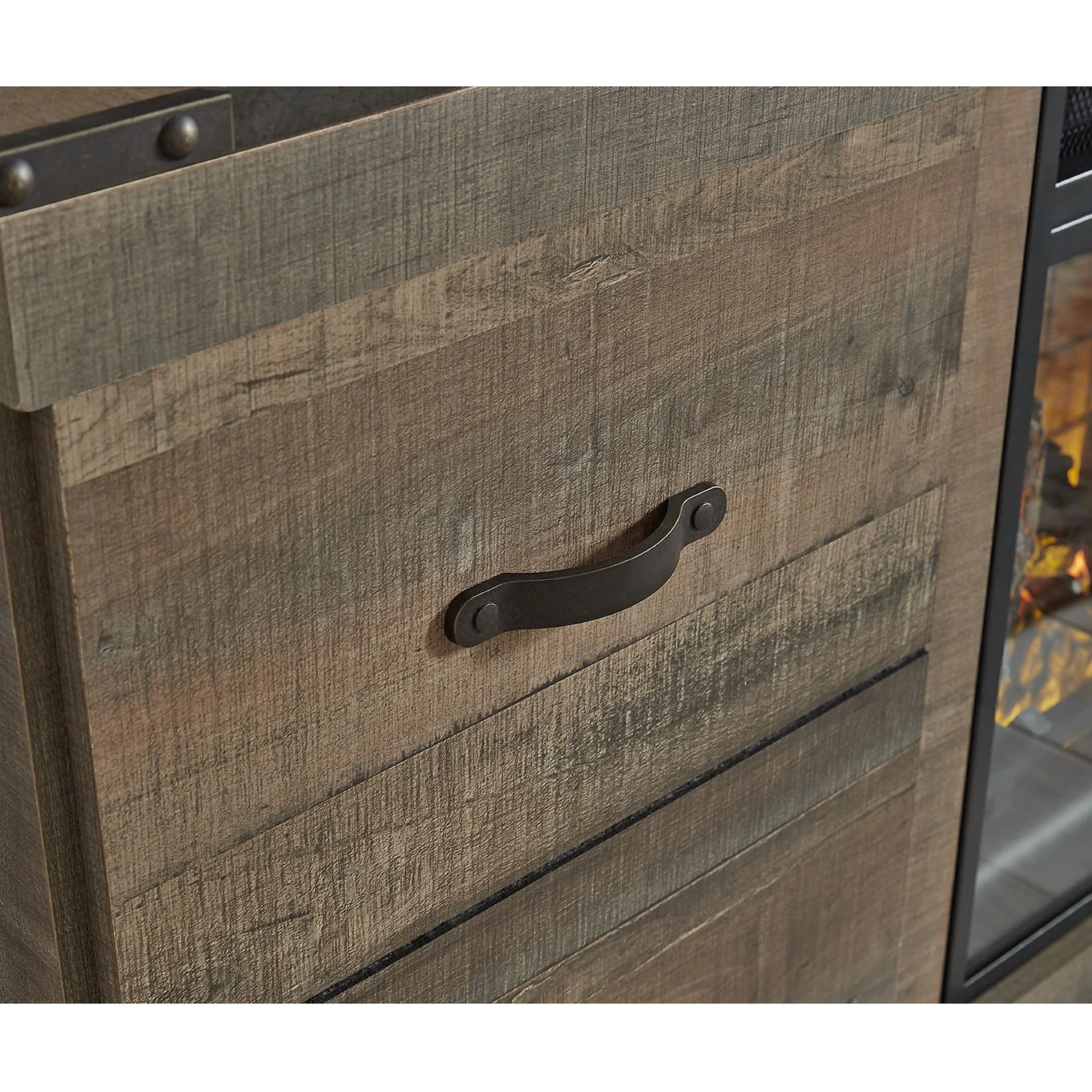 Trinell Entertainment Unit with Fireplace - Image 5