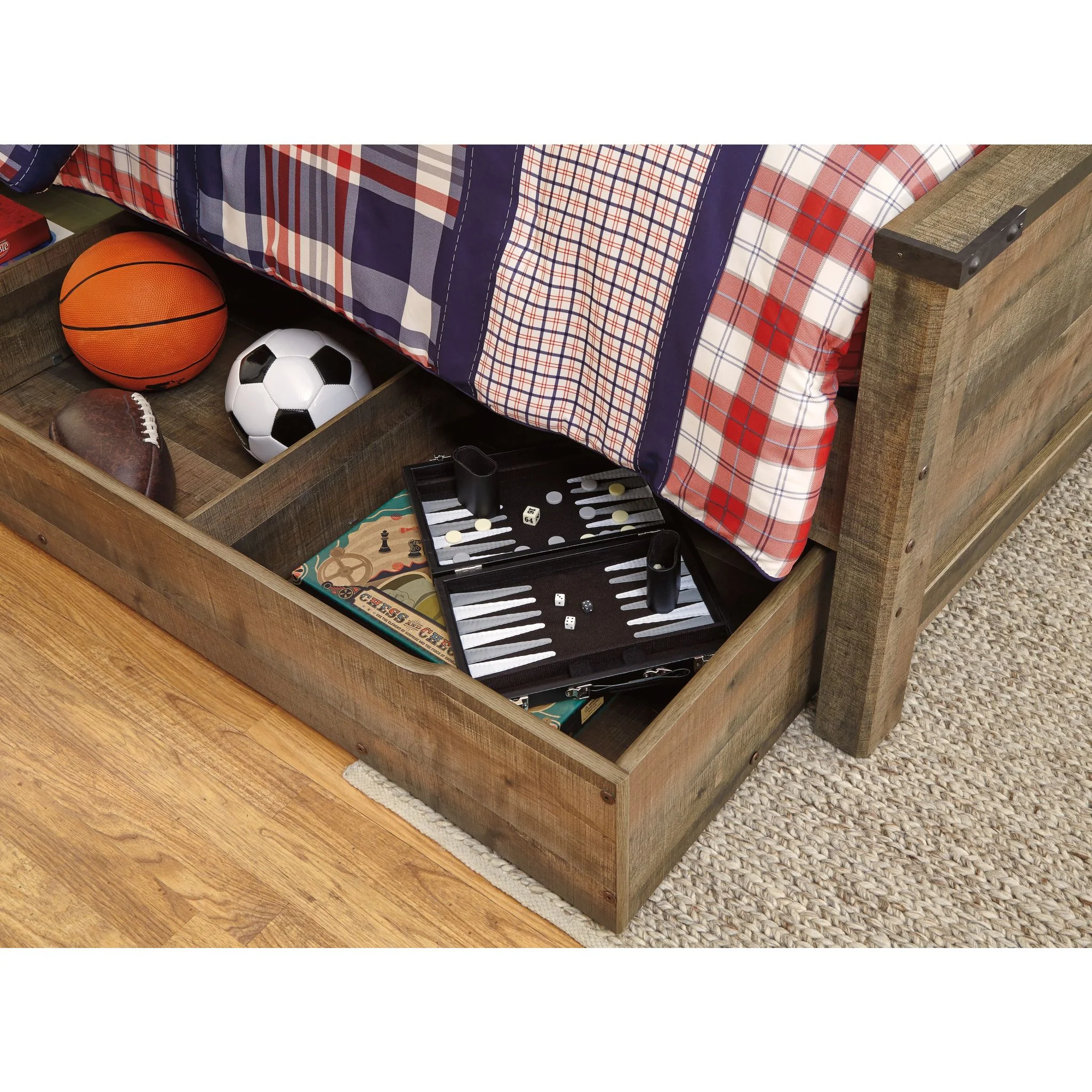 Trinell Platform Bed with Drawer - Image 5