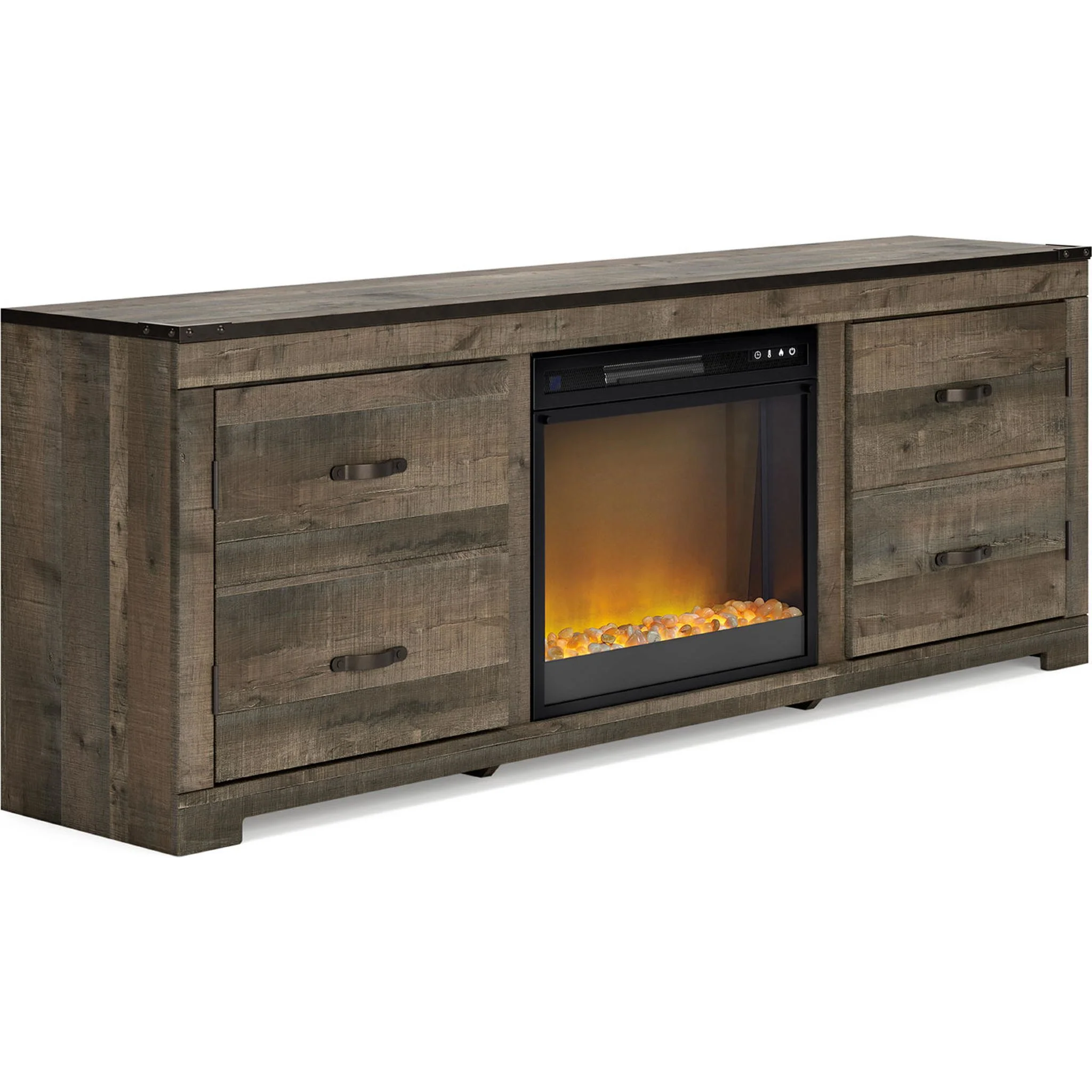 Trinell TV Stand with Fireplace
