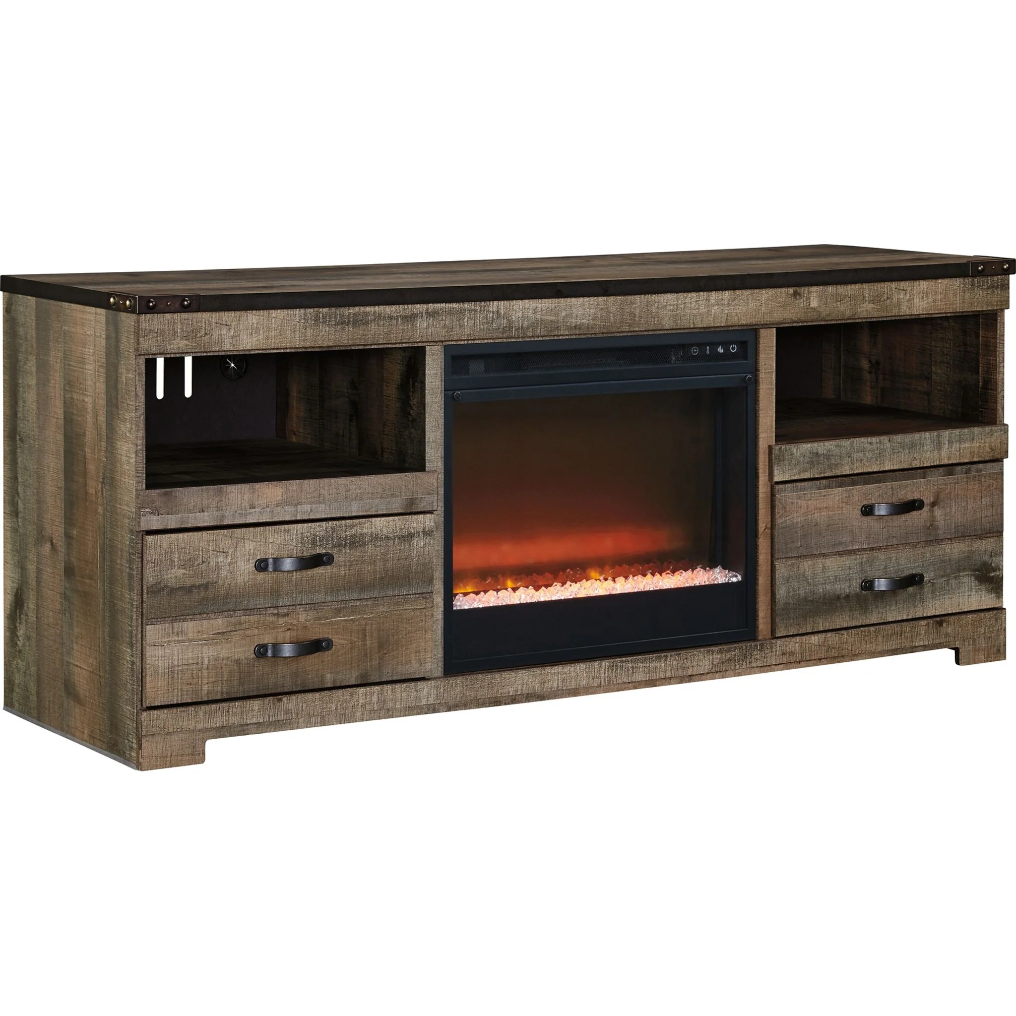Trinell TV Stand with Fireplace