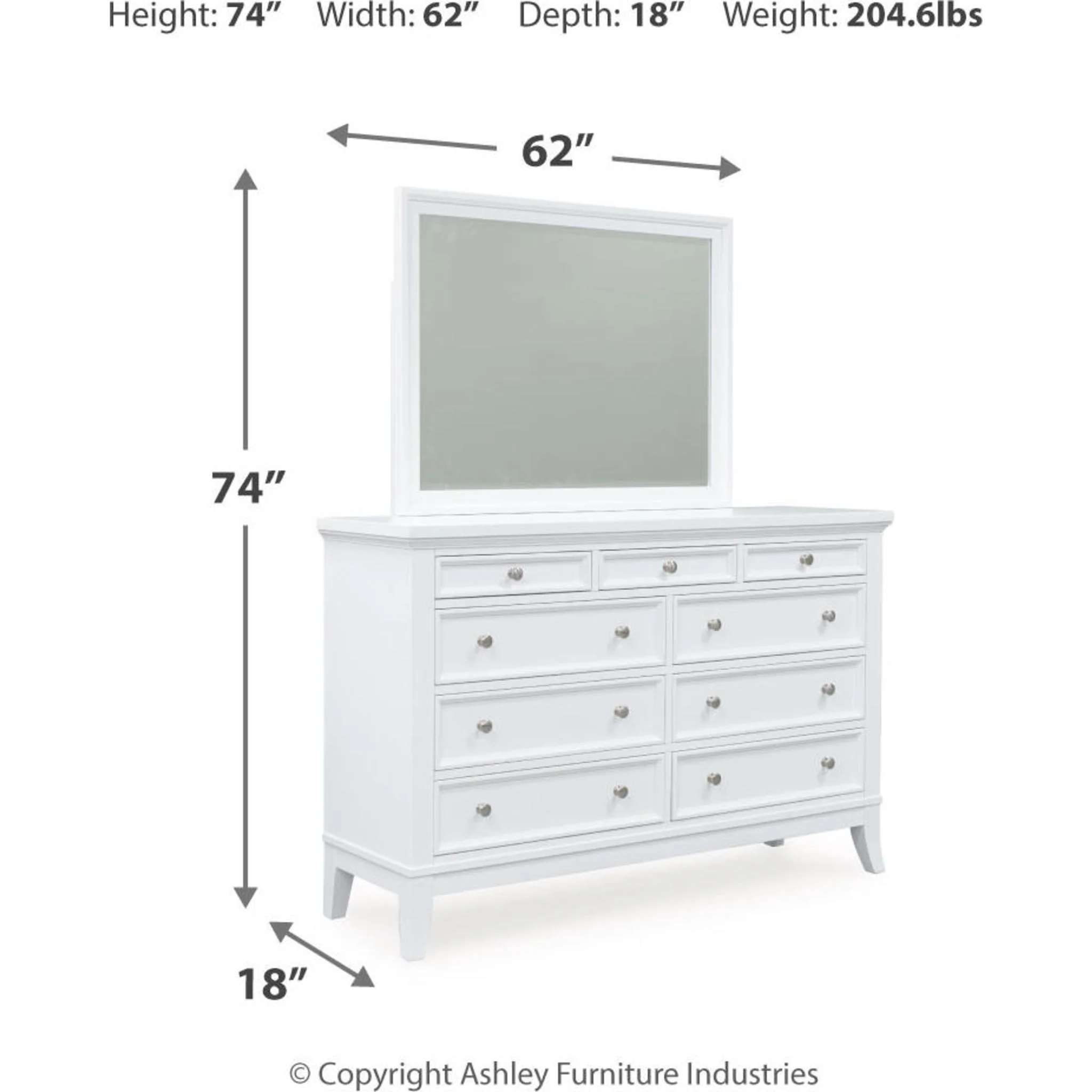 Trulani-Exclusive 5 Piece Platform Bedroom - Image 11