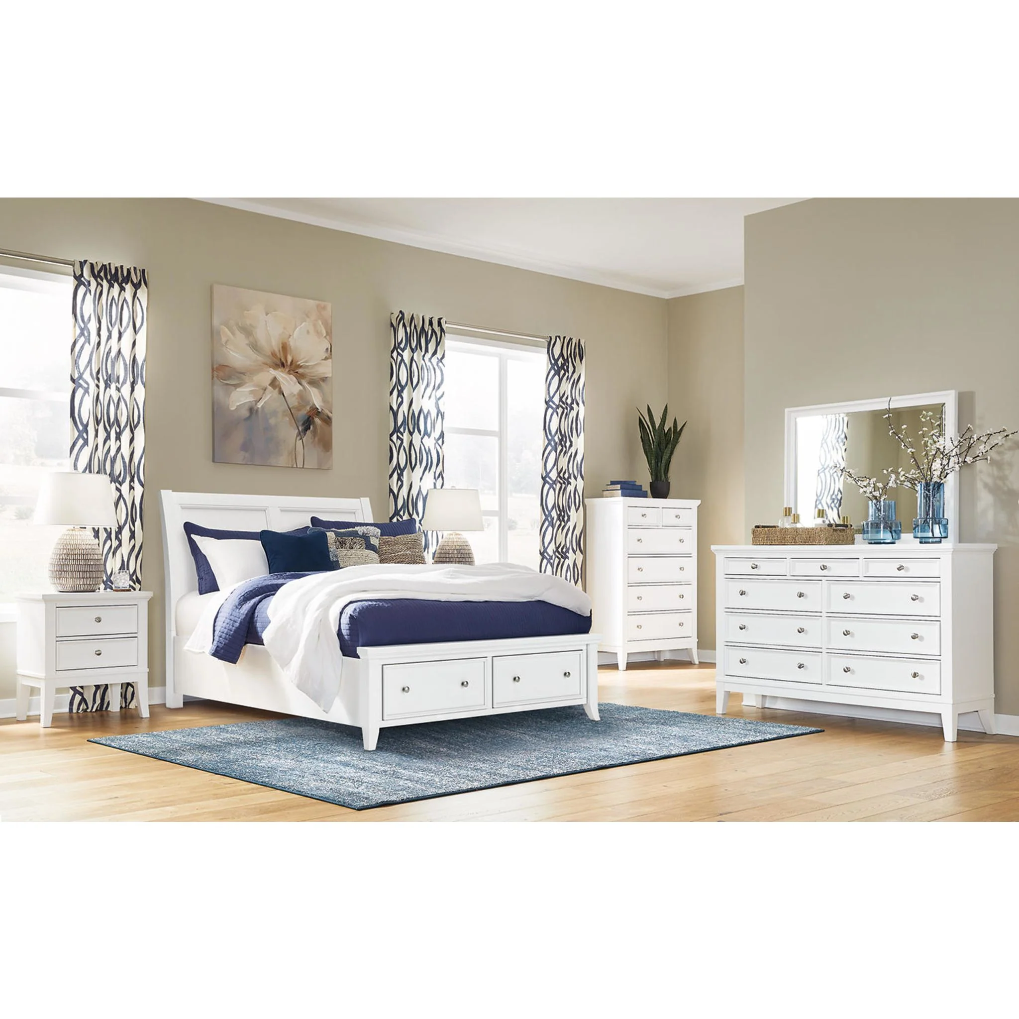 Trulani-Exclusive Sleigh Bed - Image 8