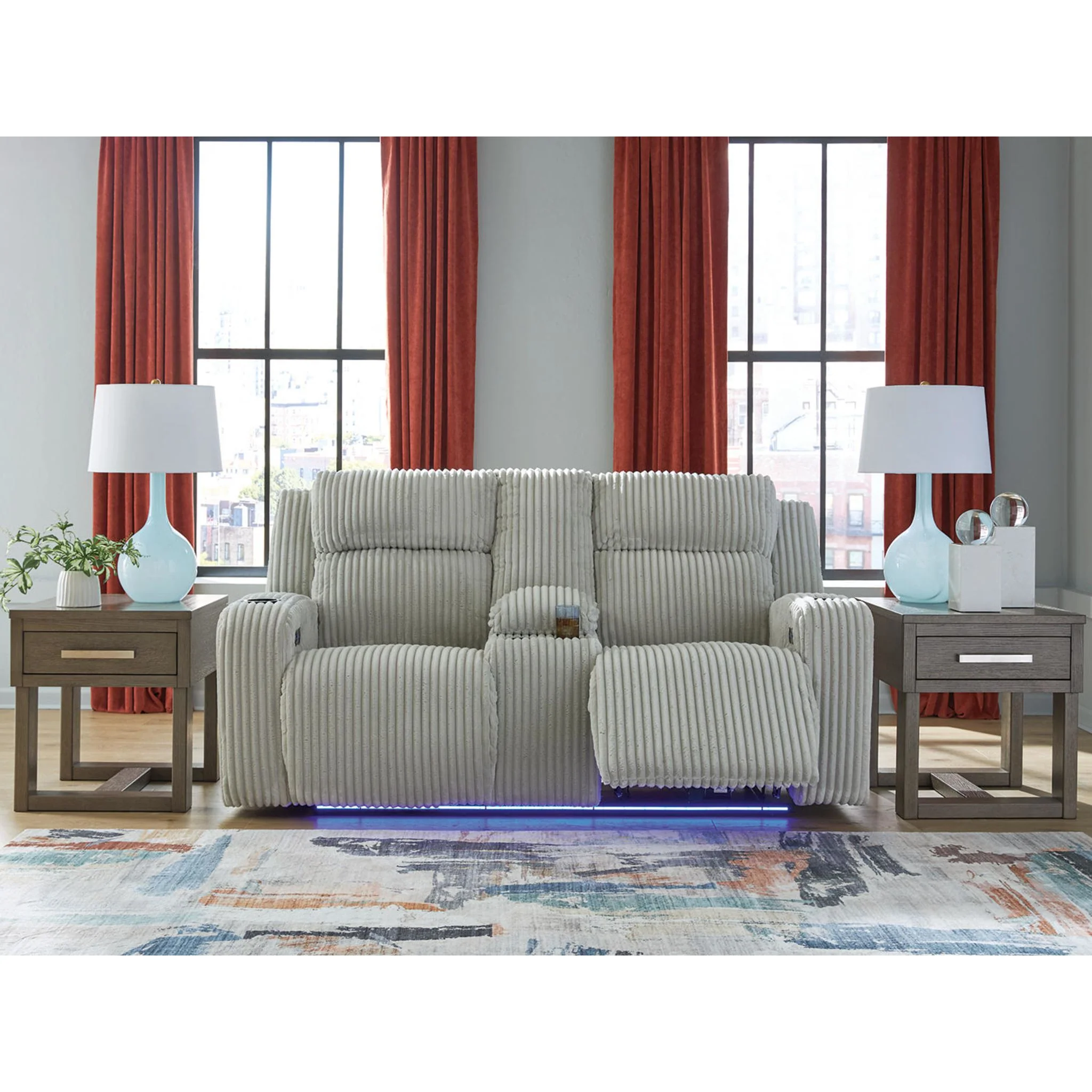 TwinBrooke Power Reclining Loveseat with Console - Image 2