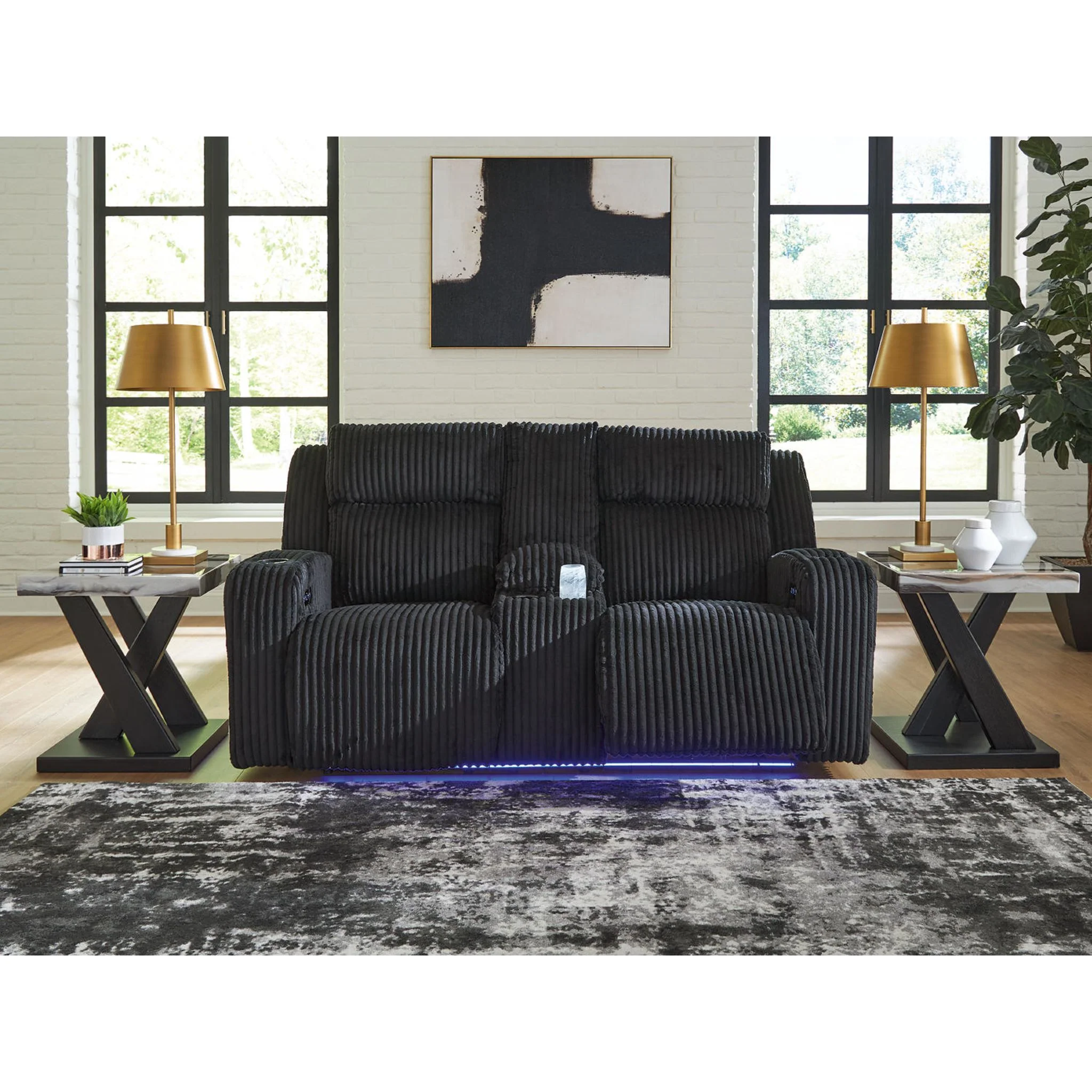 TwinBrooke Power Reclining Loveseat with Console - Image 3