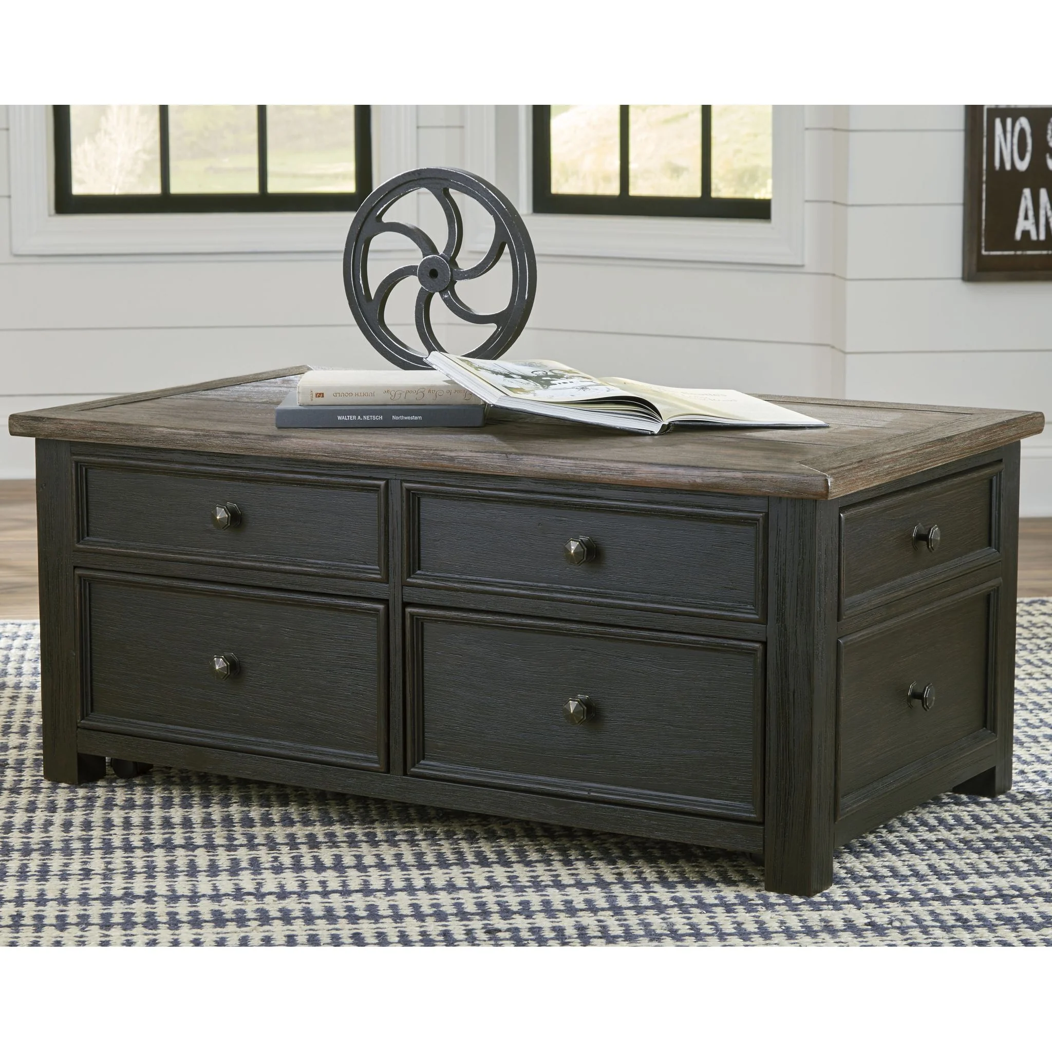 Tyler Creek Coffee Table with Lift Top - Image 2