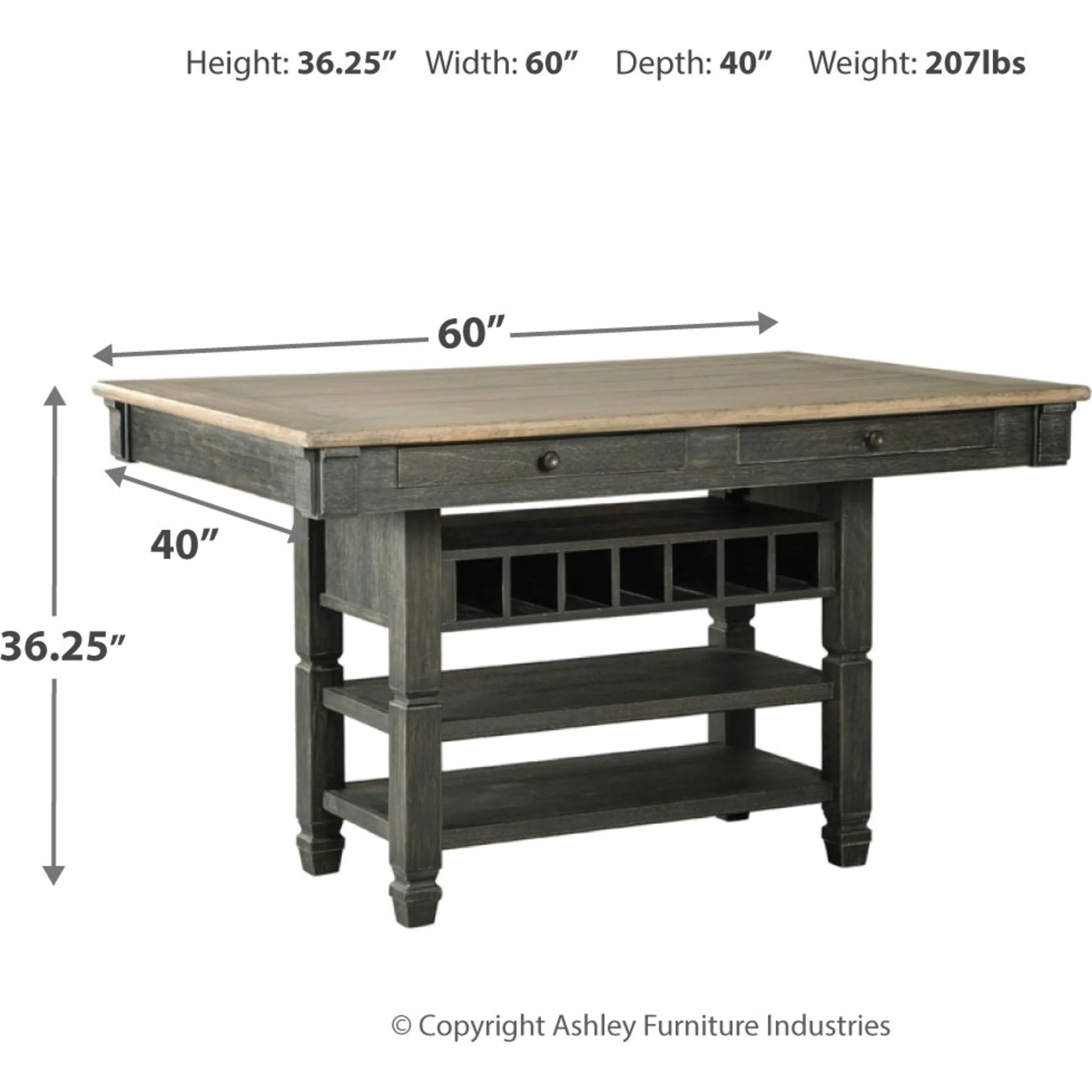 Tyler Creek Counter Height Table - Image 6