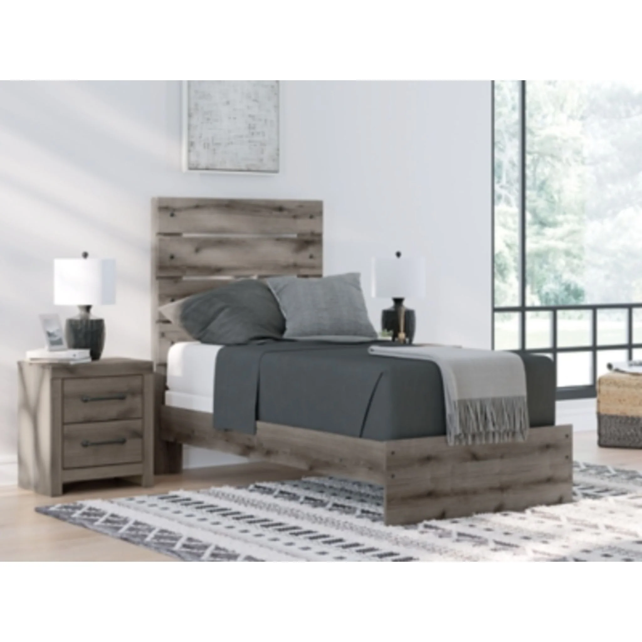Urbanoore 5 Piece Twin Panel Bedroom - Image 52