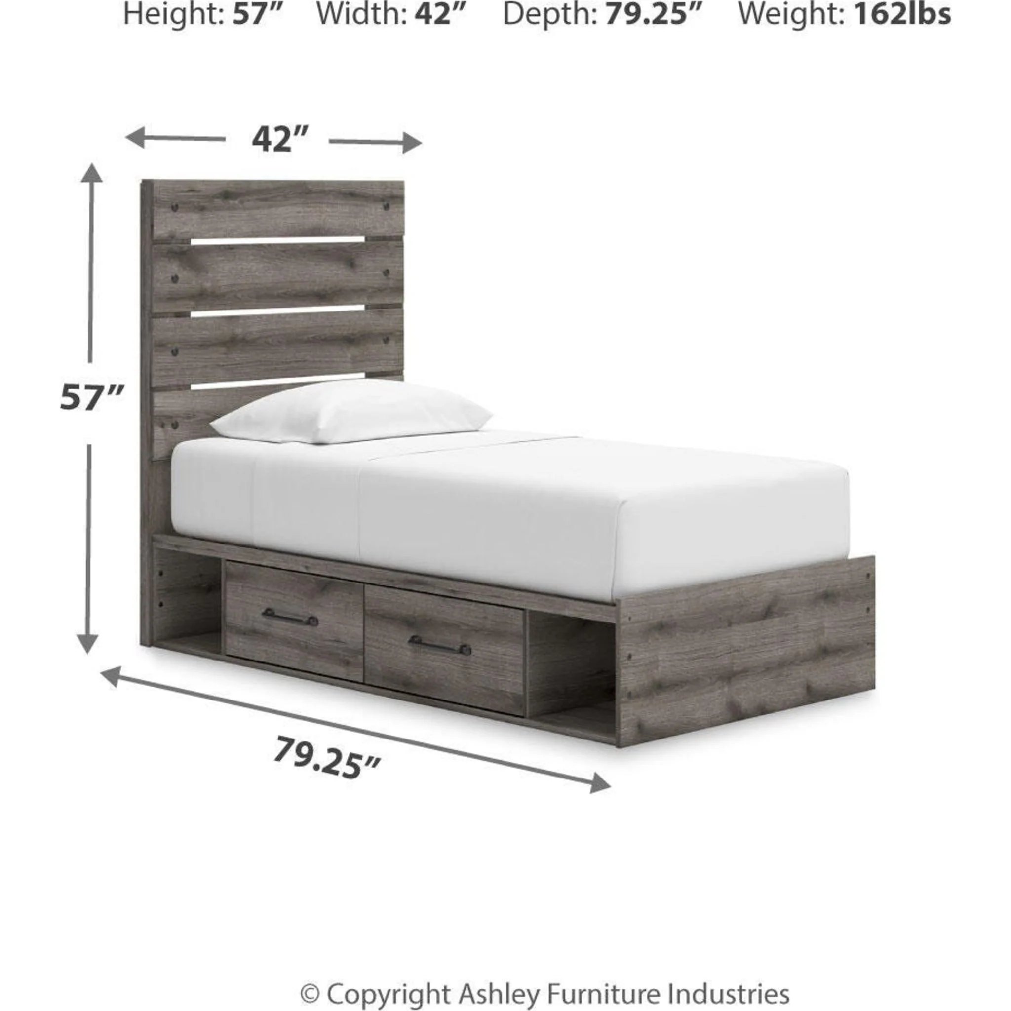Urbanoore 5 Piece Twin Storage Bedroom - Image 41