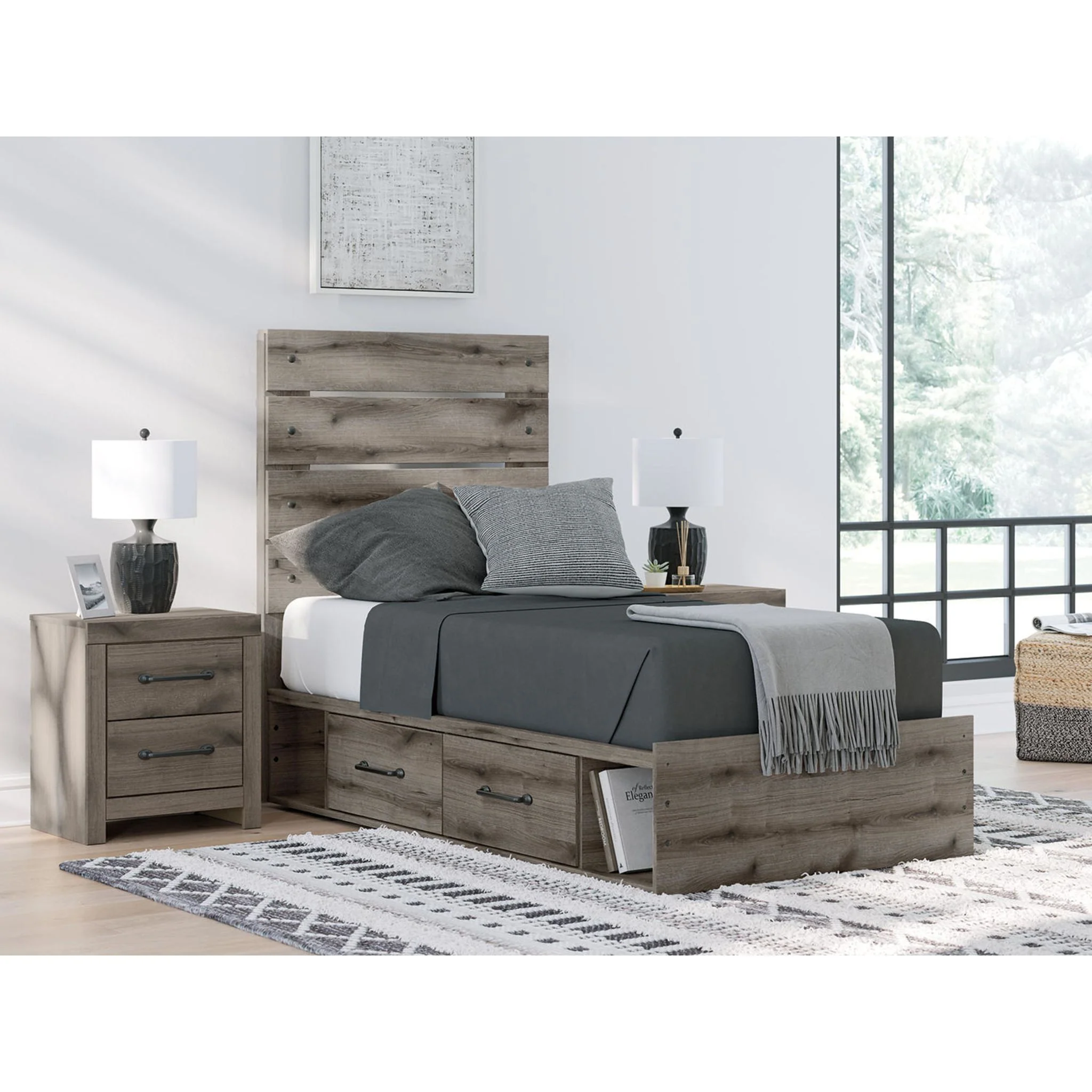 Urbanoore Twin Storage Bed - Image 2