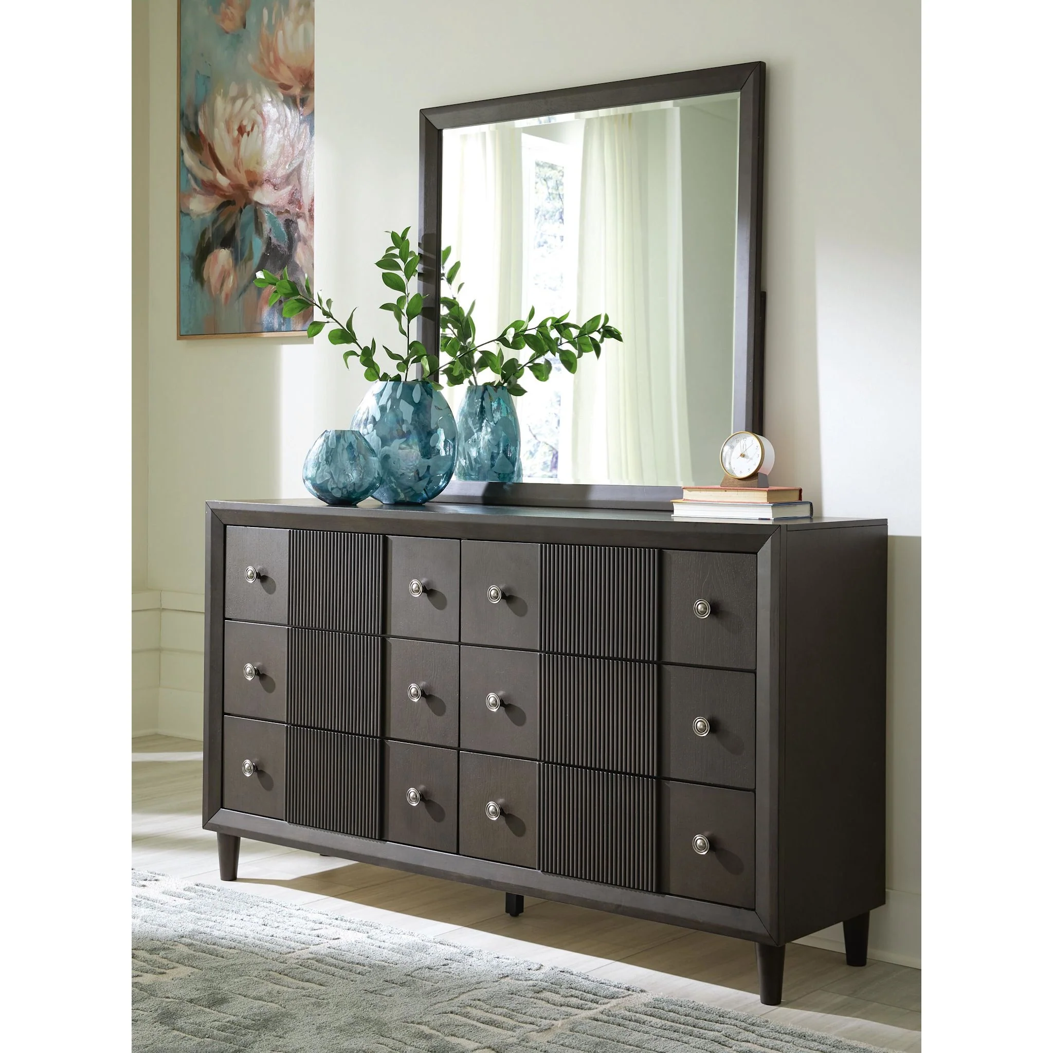 Urbantrack-Exclusive Dresser and Mirror - Image 12